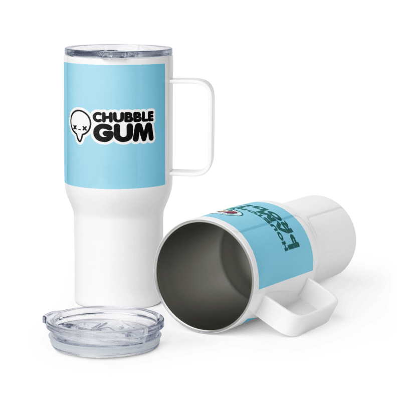 HOUSTON I AM THE PROBLEM - 25 Oz Travel Mug - ChubbleGumLLC