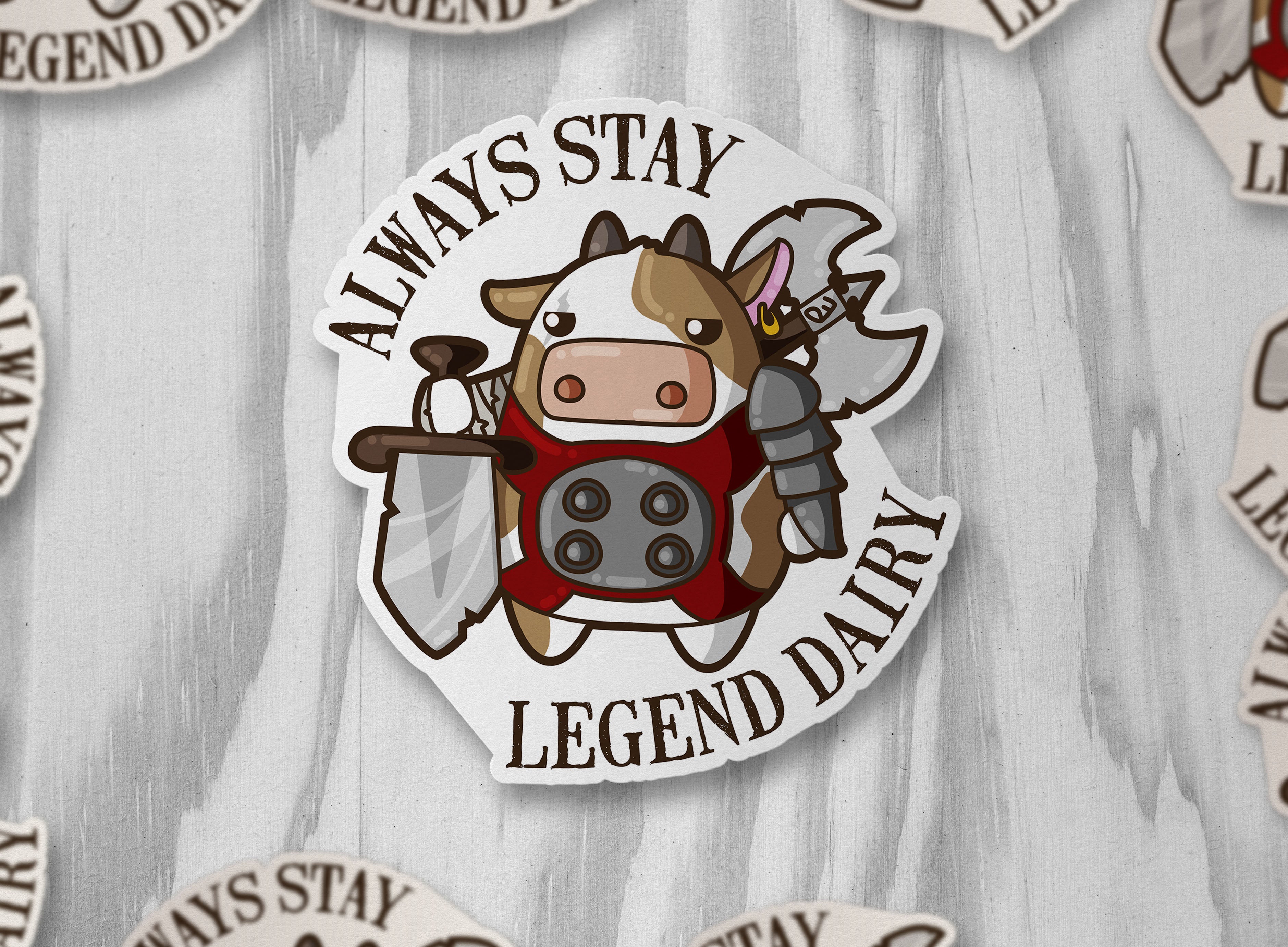 Always Stay Legend Dairy - ChubbleGumLLC