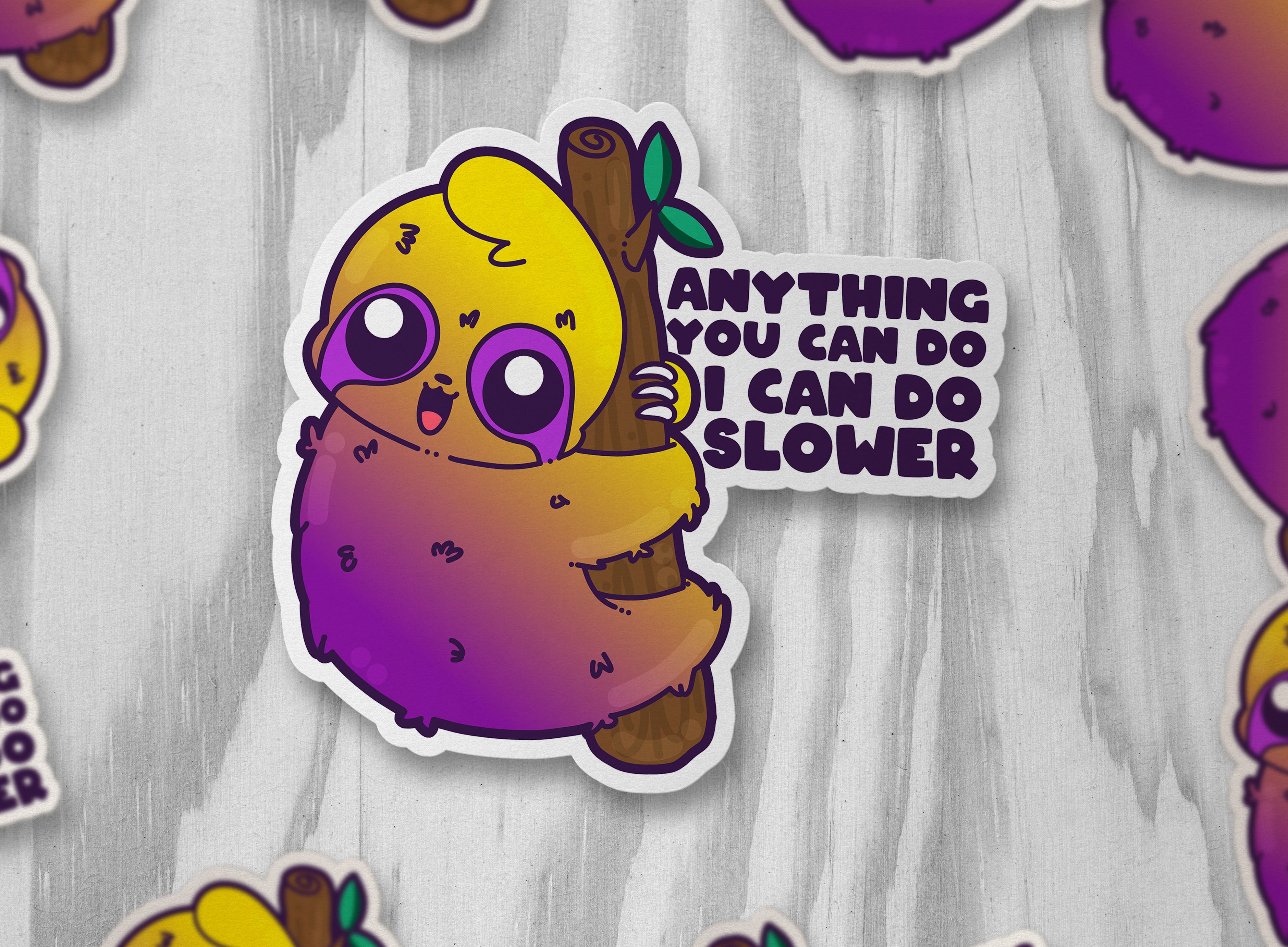 Anything You Can Do I Can Do Slower - ChubbleGumLLC