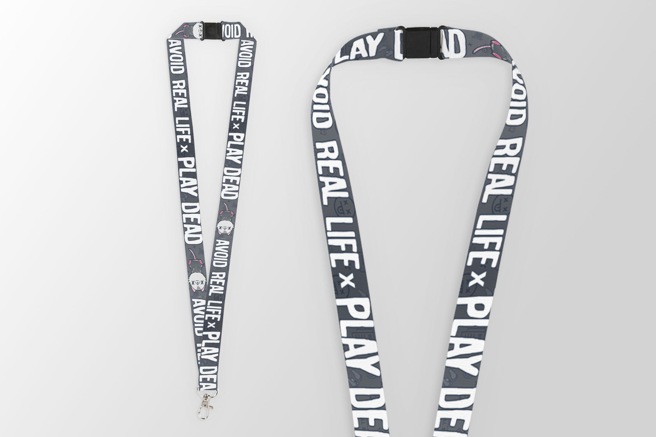 Lanyard - Avoid Real Life Play Dead