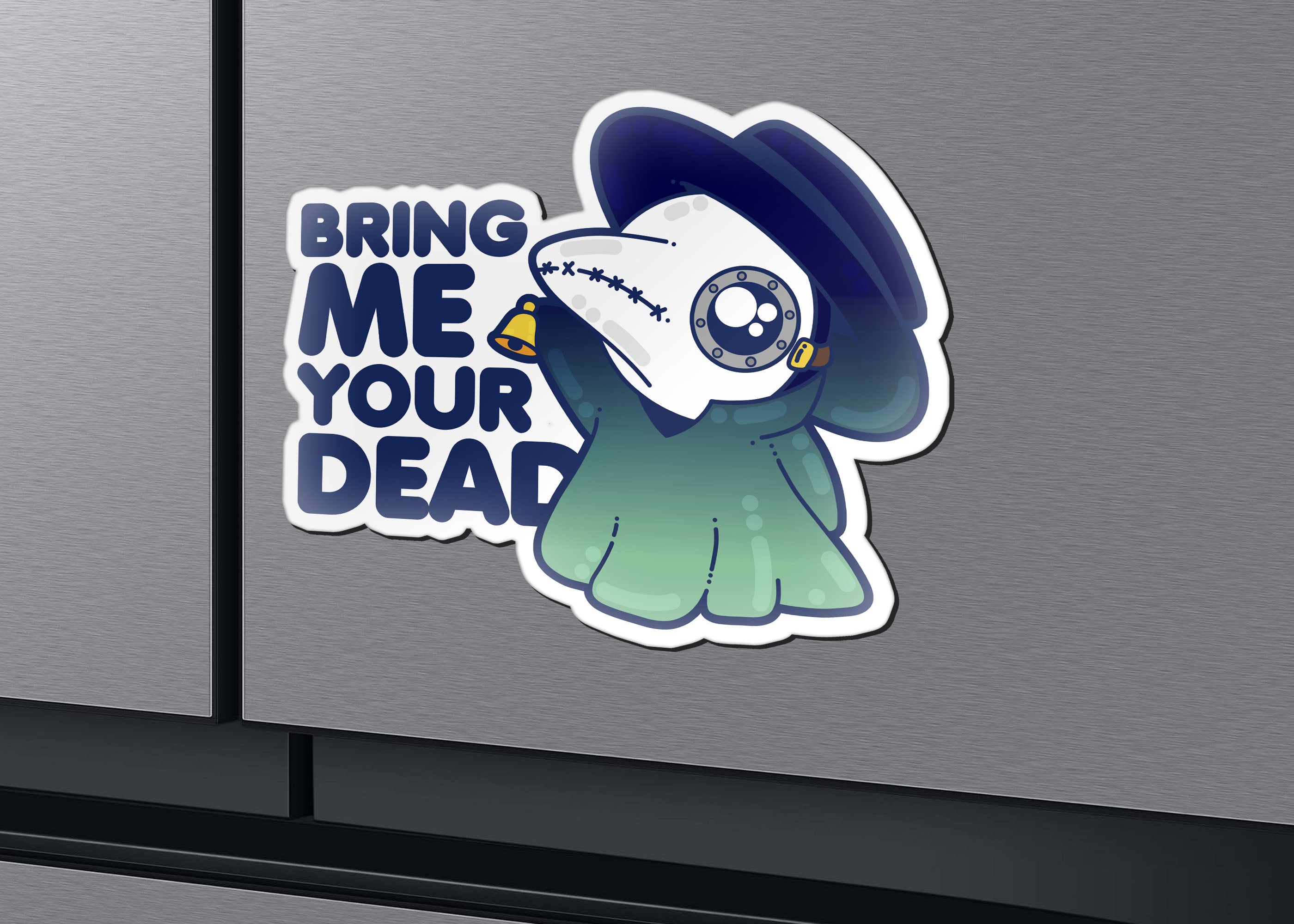 Magnet - Bring Me Your Dead - ChubbleGumLLC