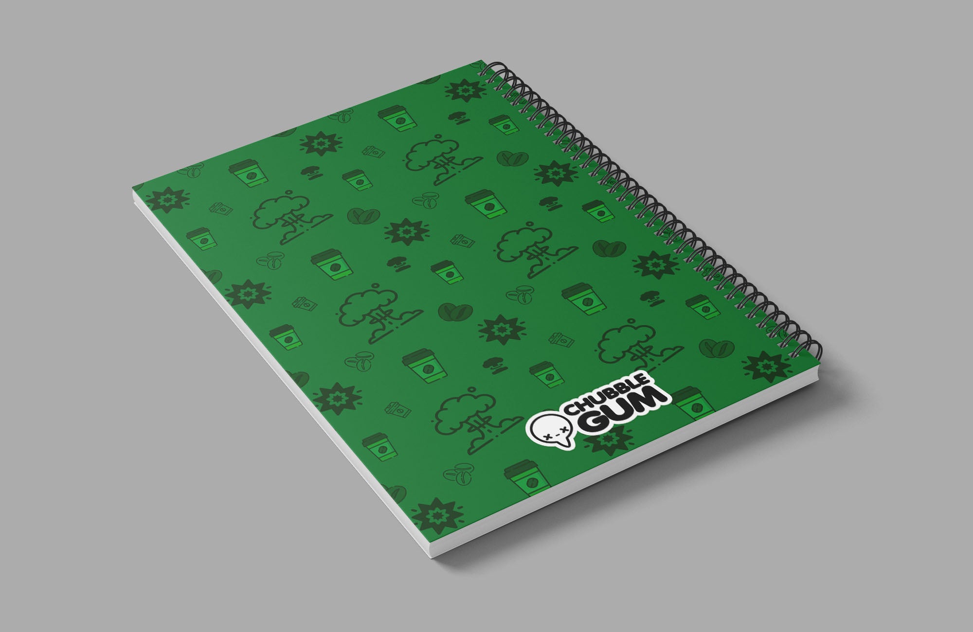 Caffeine Before Chaos Notebook - ChubbleGumLLC