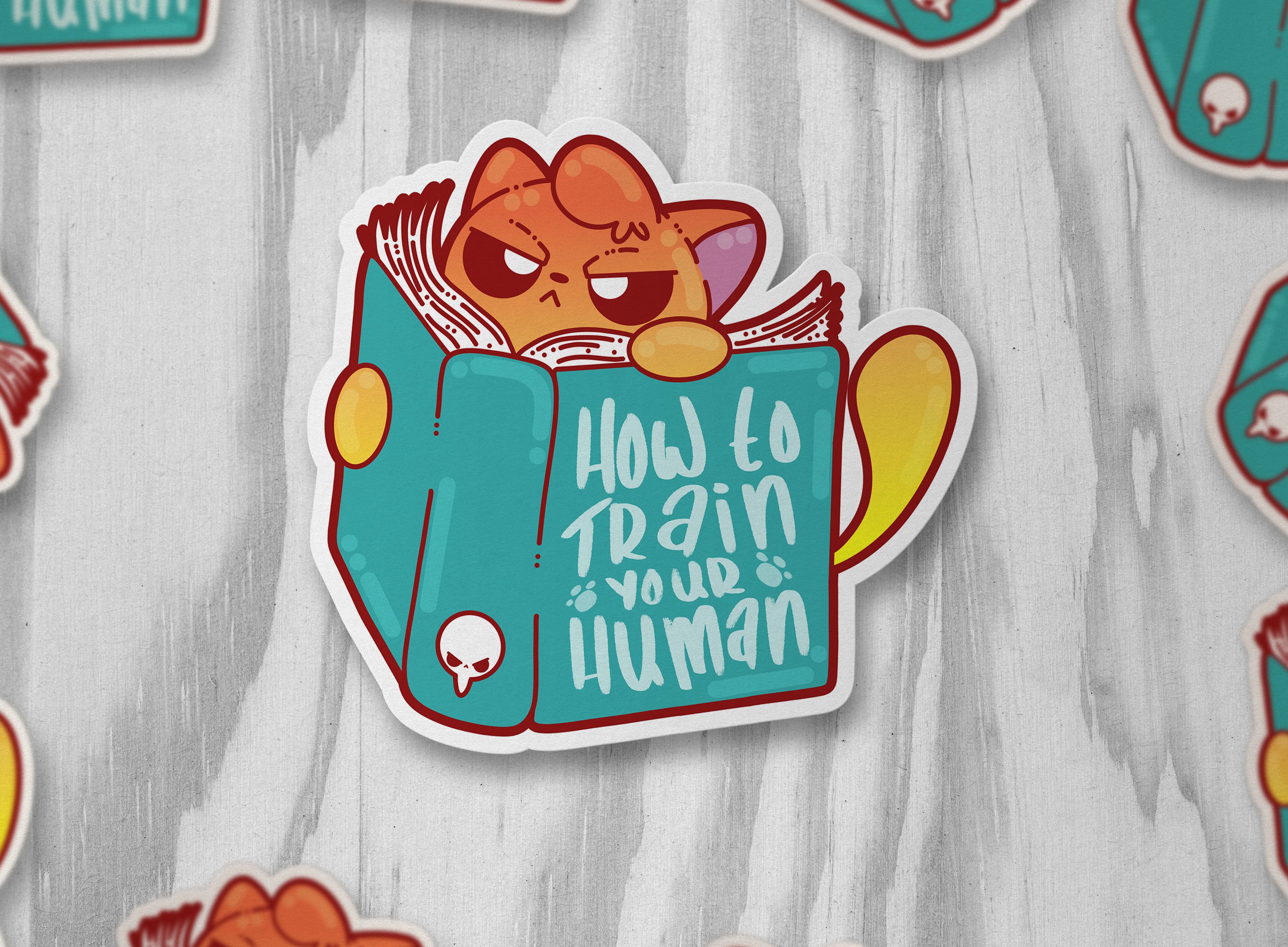 How to Train Your Human (Cat) - ChubbleGumLLC