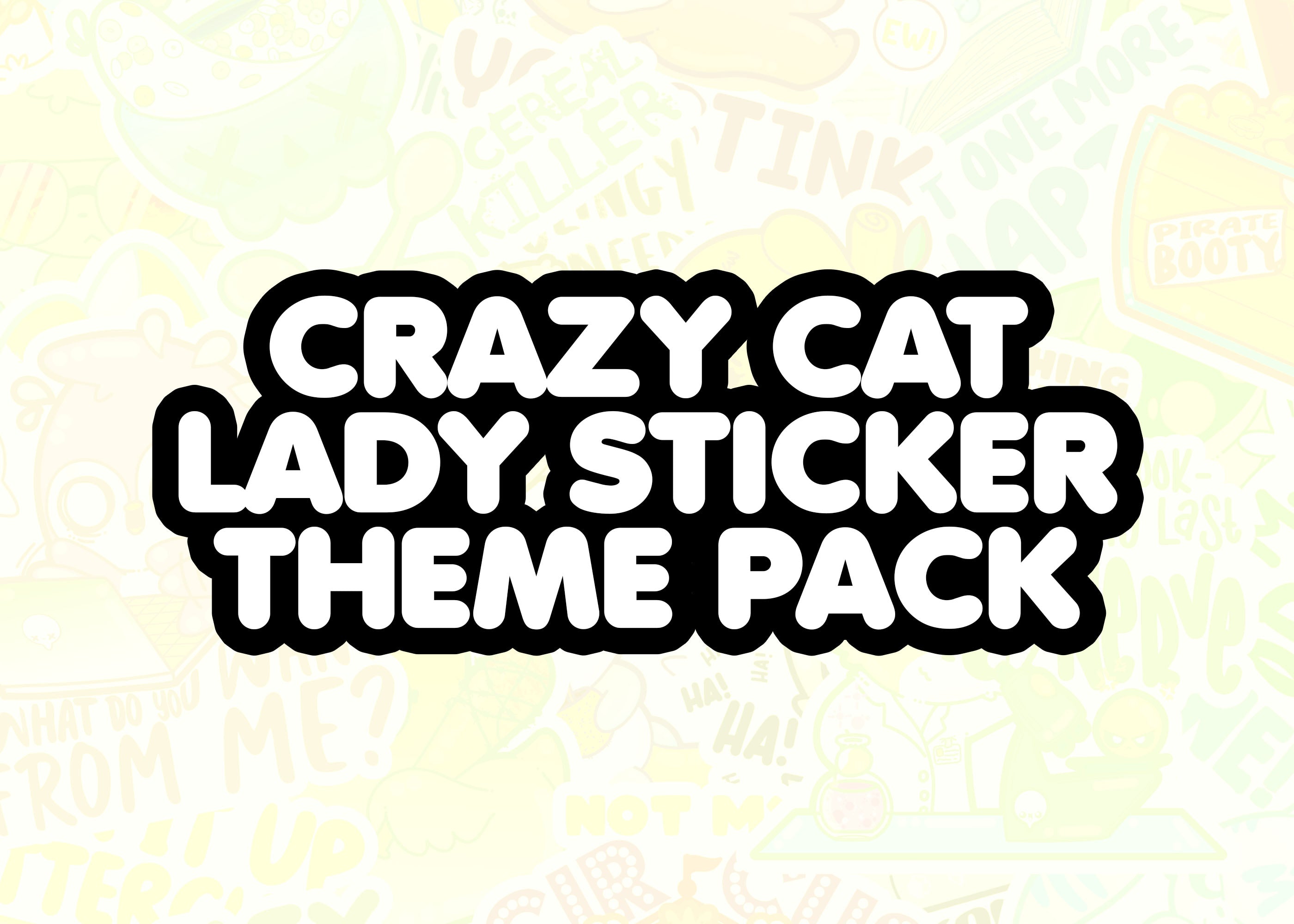 Crazy Cat Lady - ChubbleGumLLC