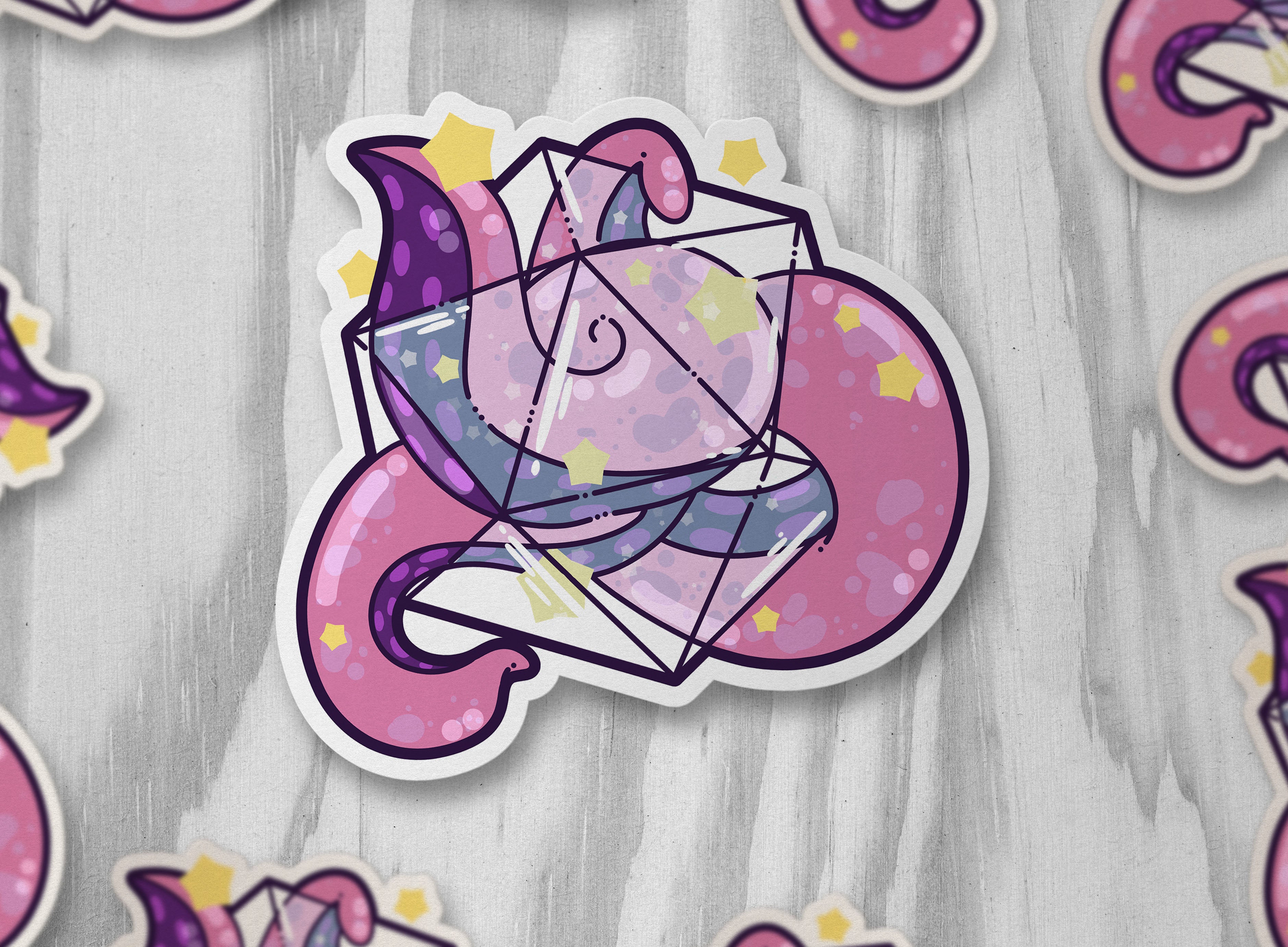d20 Kraken - ChubbleGumLLC