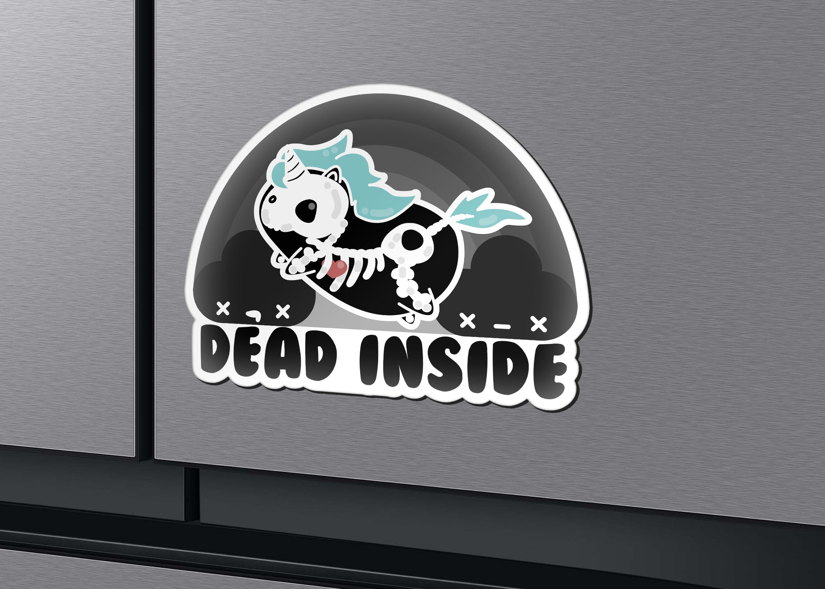 Magnet - Dead Inside - ChubbleGumLLC