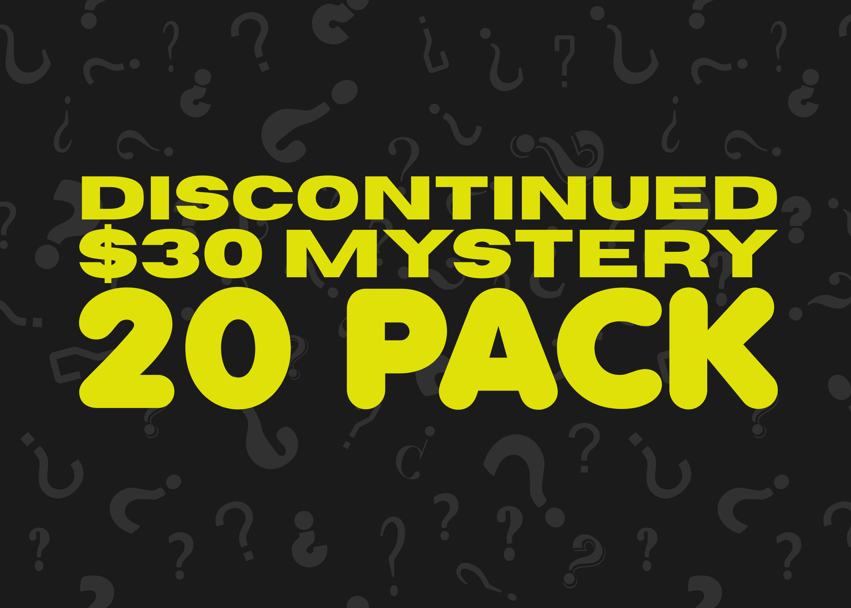 Discontinued 20 Pack