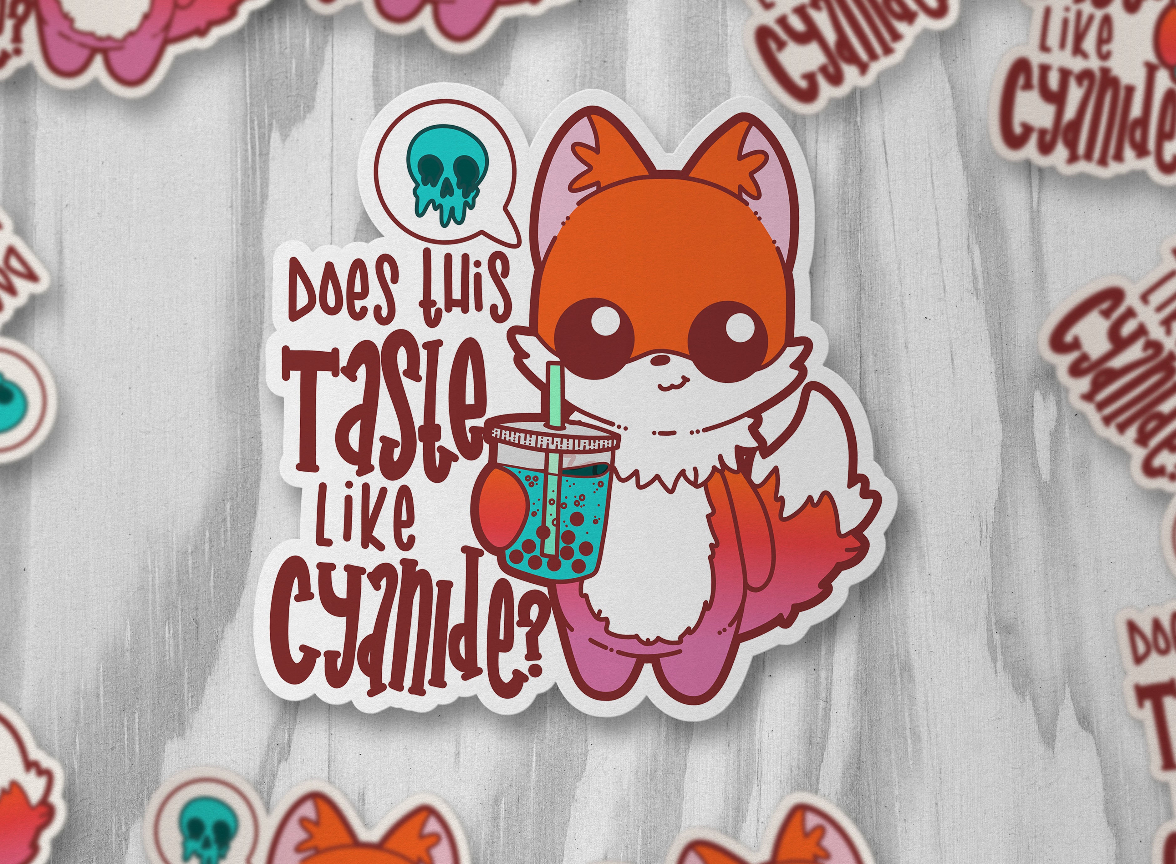 Does This Taste Like Cyanide to You? - ChubbleGumLLC