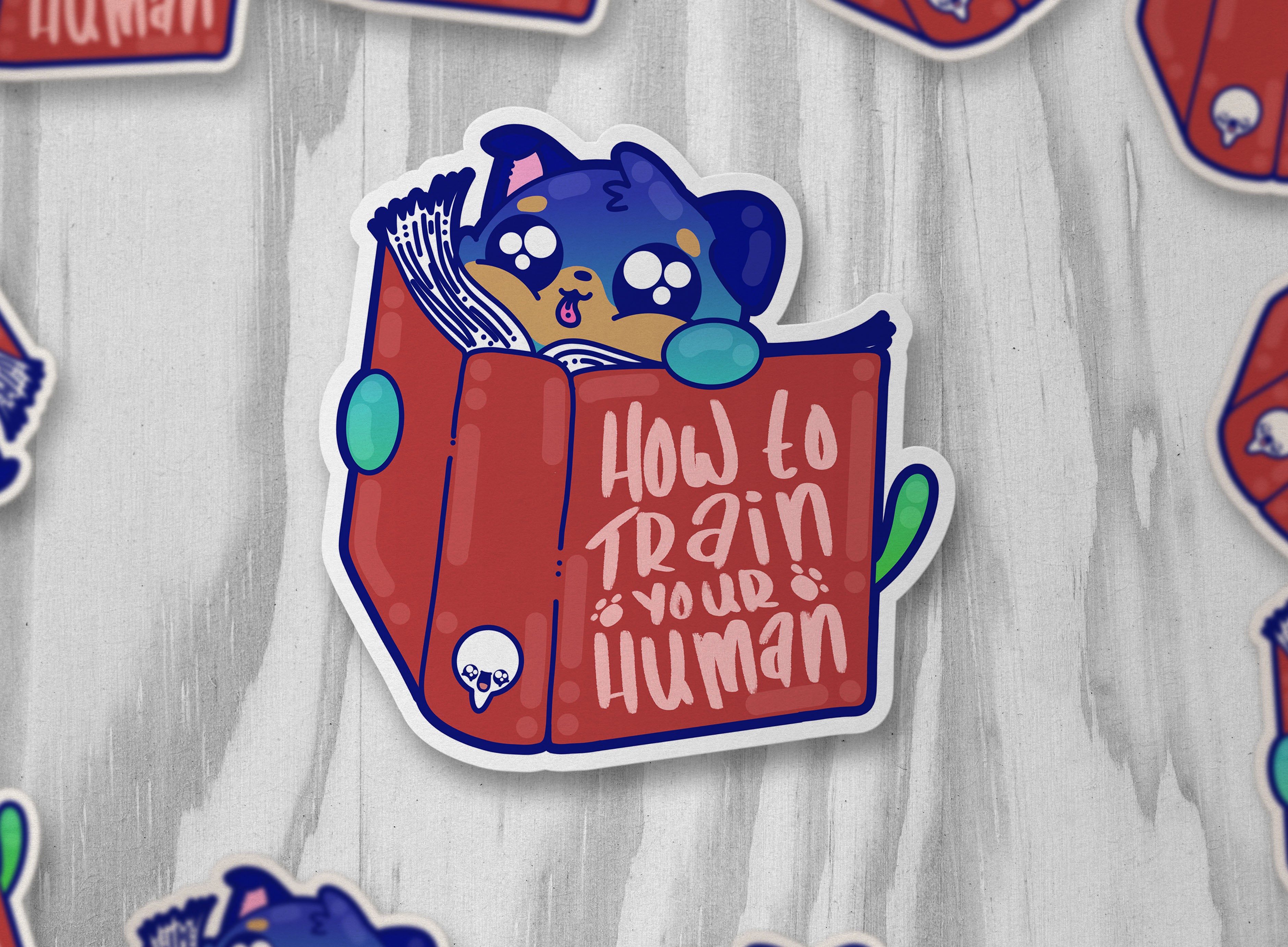 How to Train Your Human (Dog) - ChubbleGumLLC