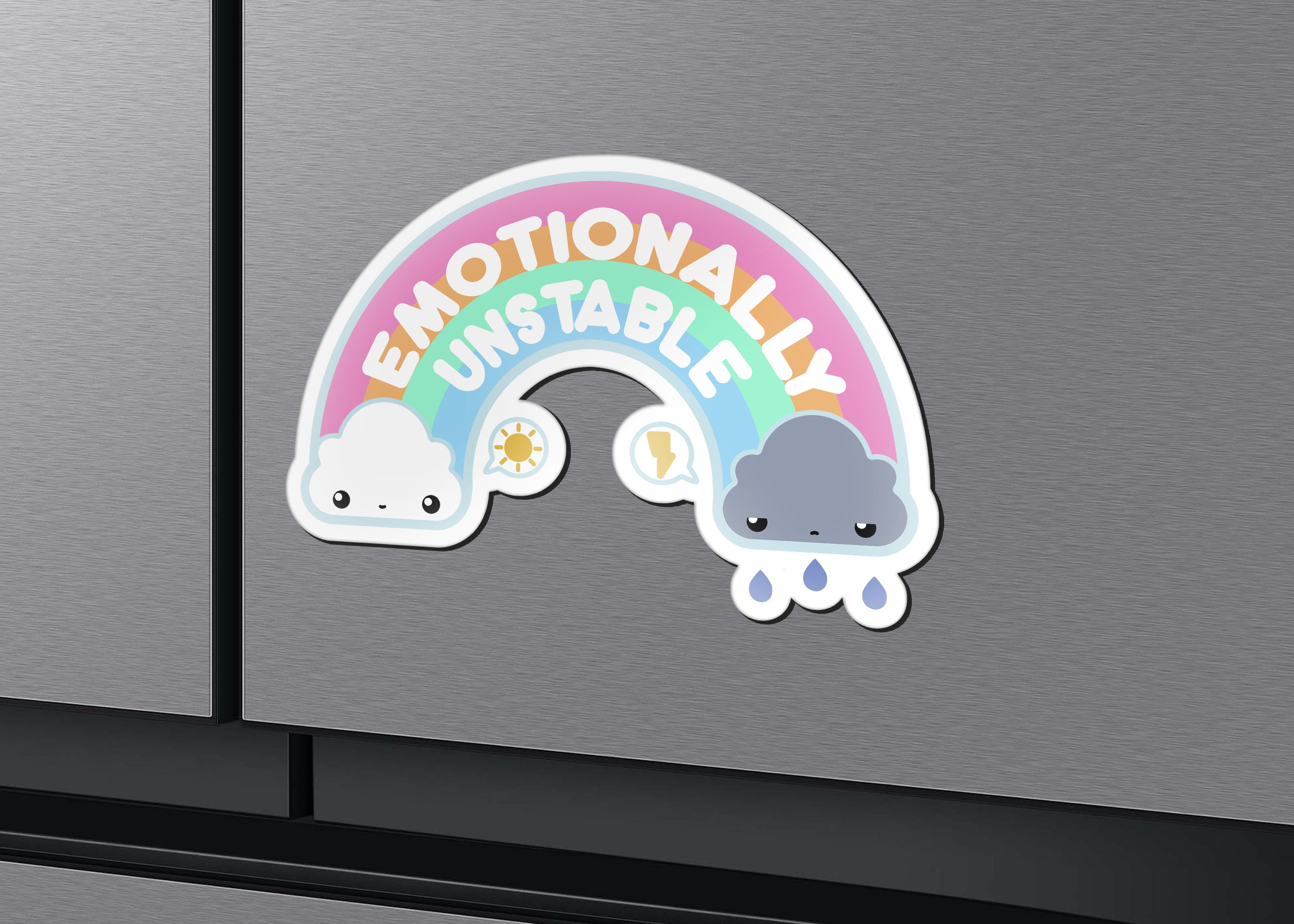 Magnet - Emotionally Unstable - ChubbleGumLLC