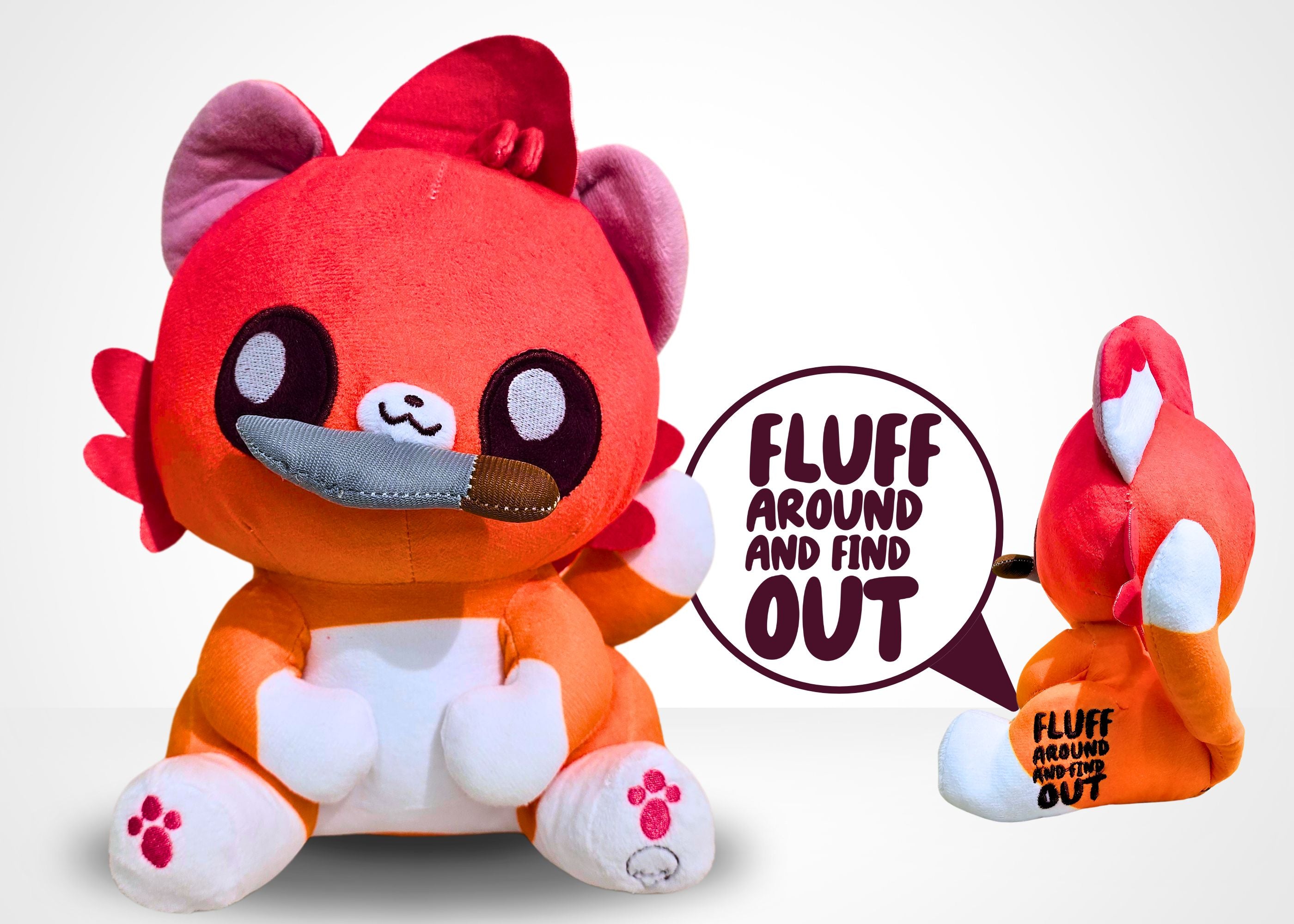 Fluff Around Plush - ChubbleGumLLC