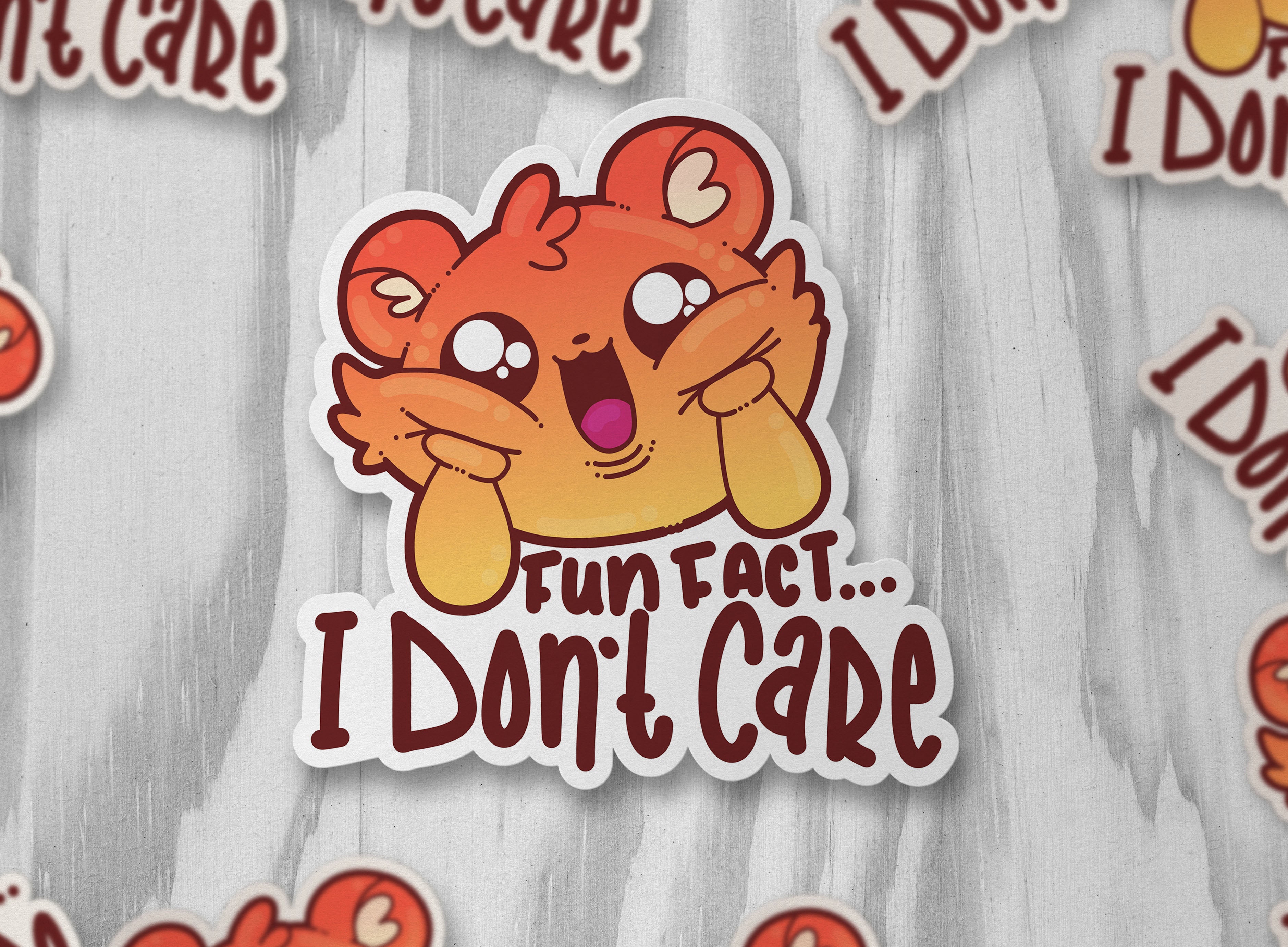 Fun Fact...I Don't Care - ChubbleGumLLC