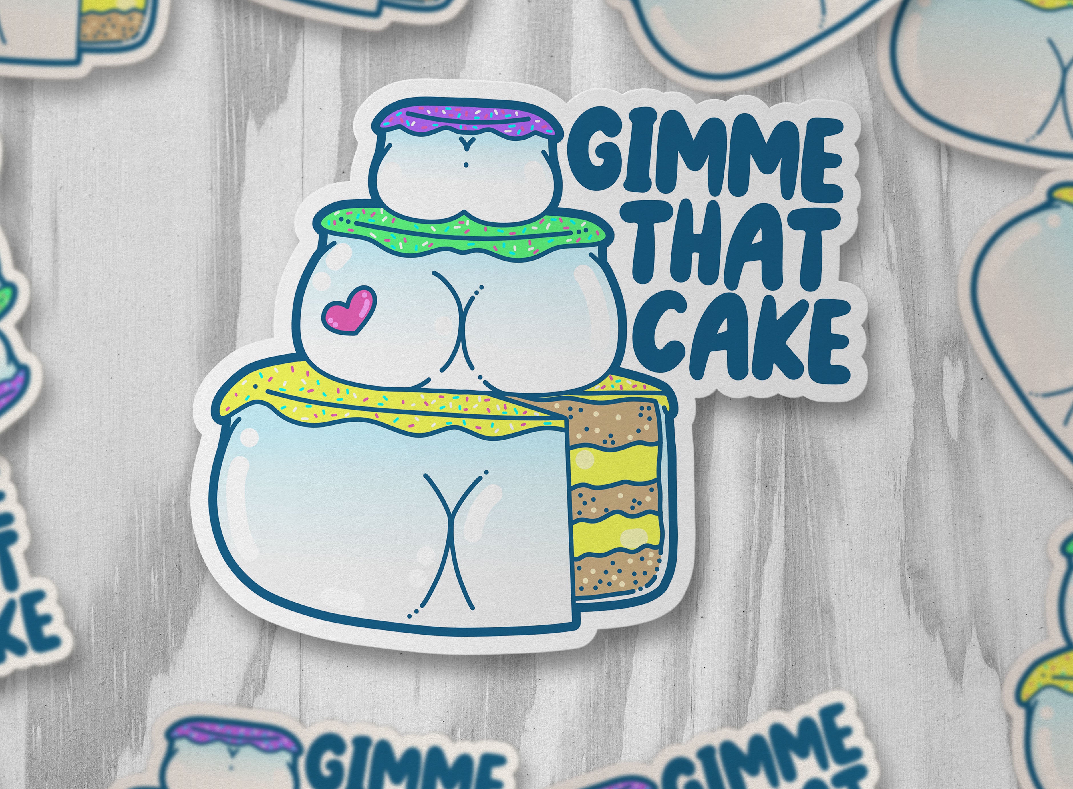 Gimme That Cake - ChubbleGumLLC