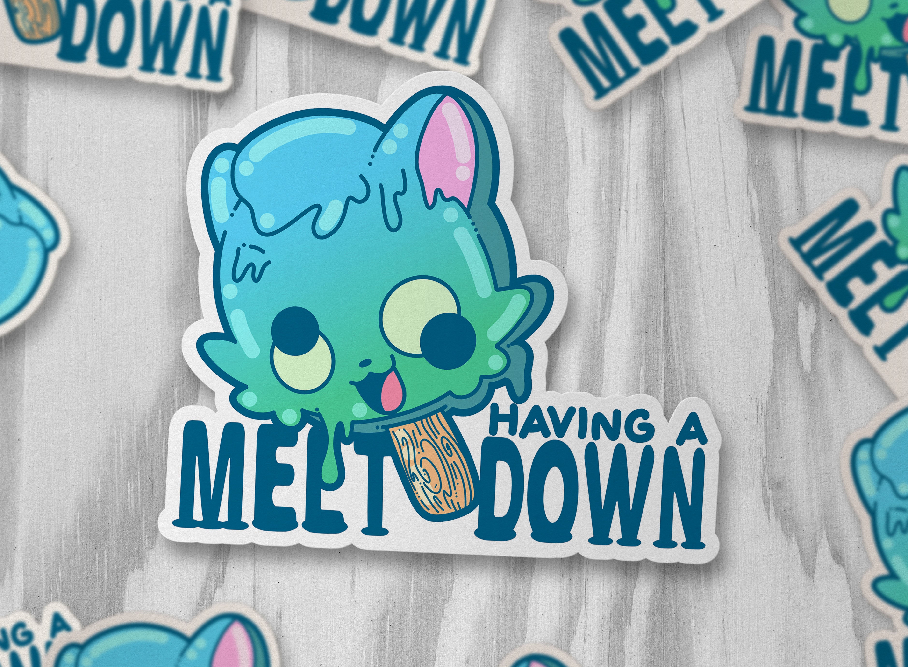 Having a Meltdown - ChubbleGumLLC