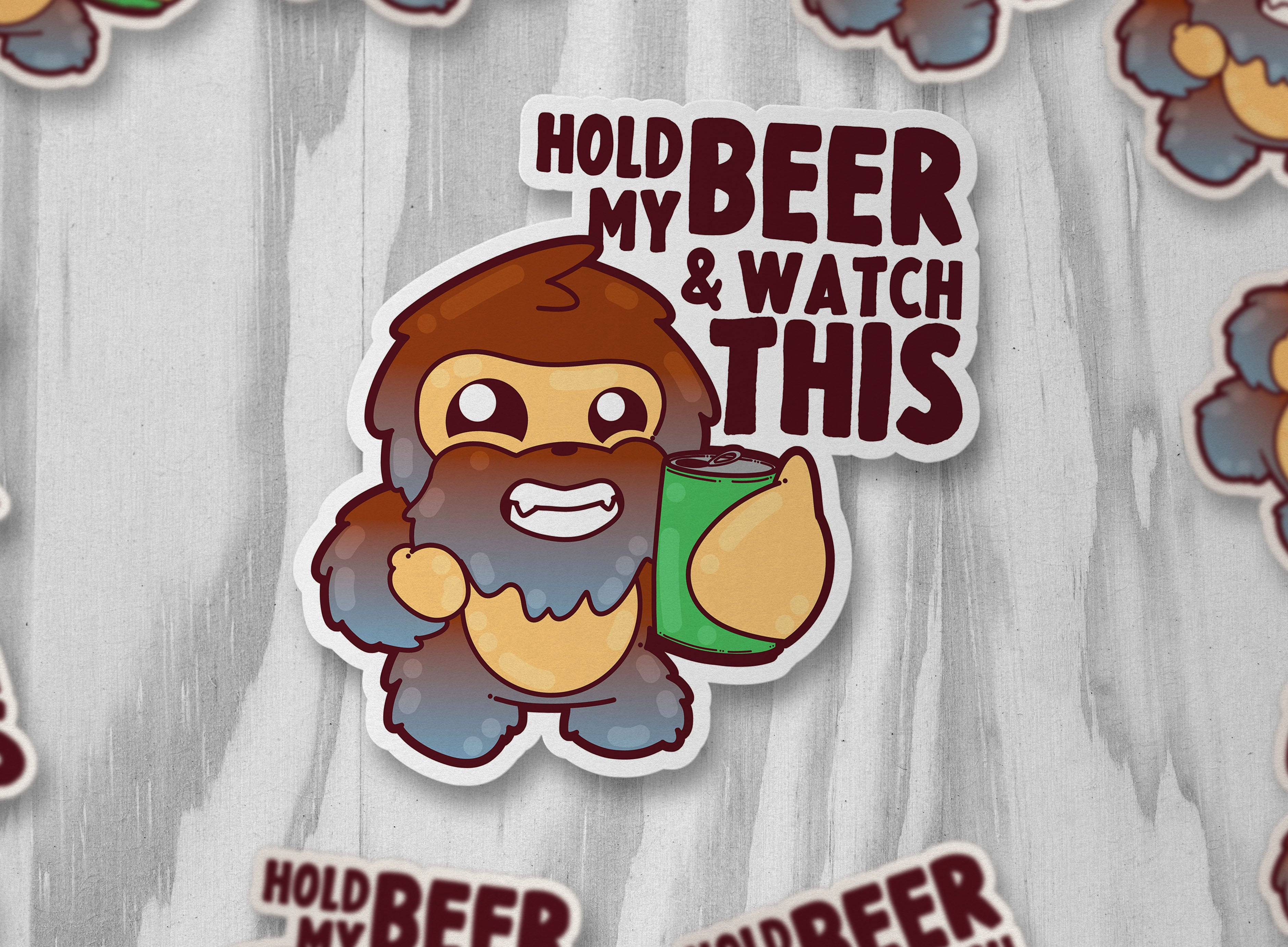 Hold My Beer & Watch This - ChubbleGumLLC