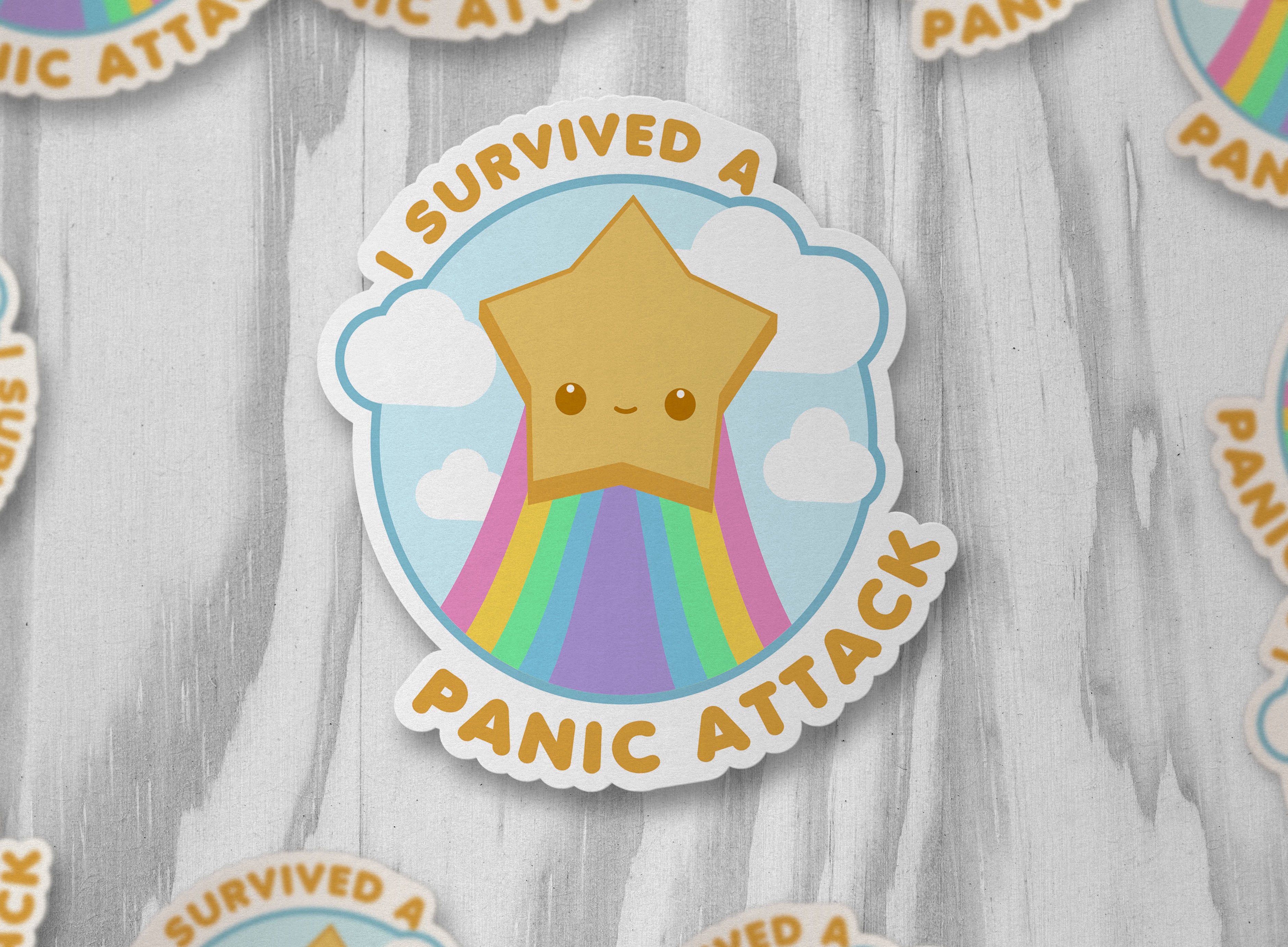 I Survived a Panic Attack - ChubbleGumLLC