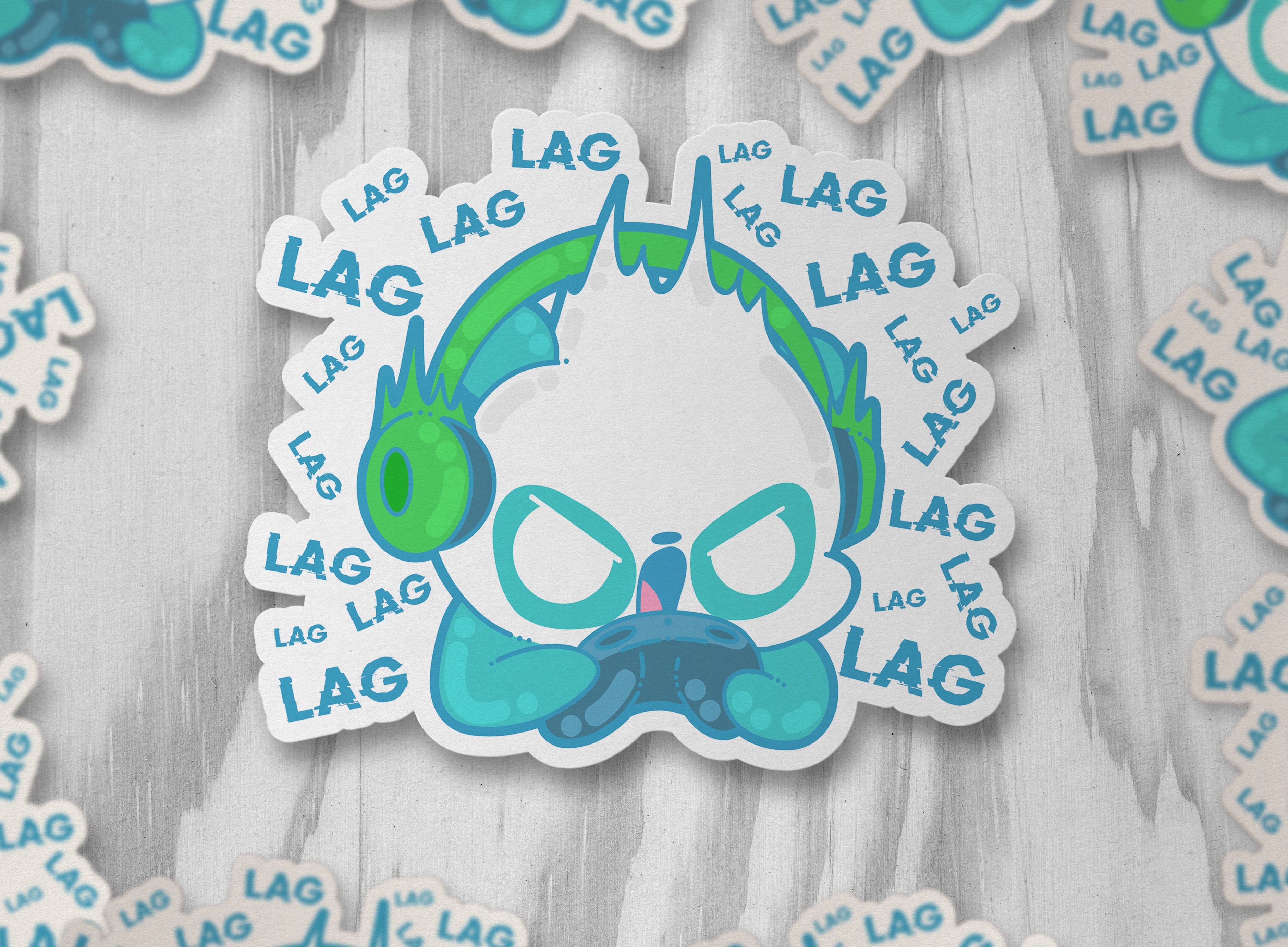 Lag Lag Lag - ChubbleGumLLC