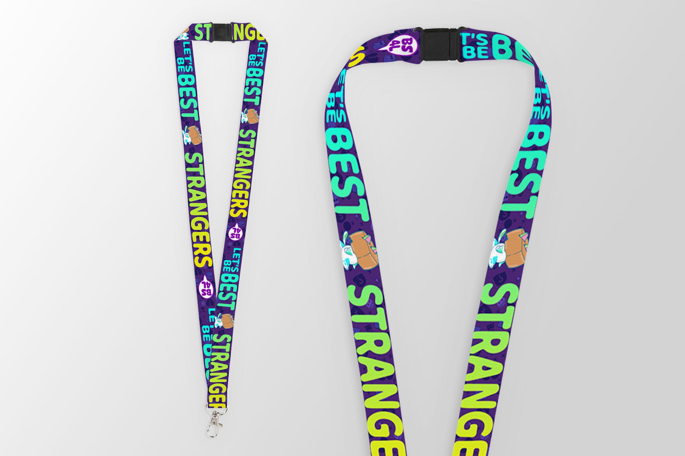 Lanyard - Lets Be Best Strangers