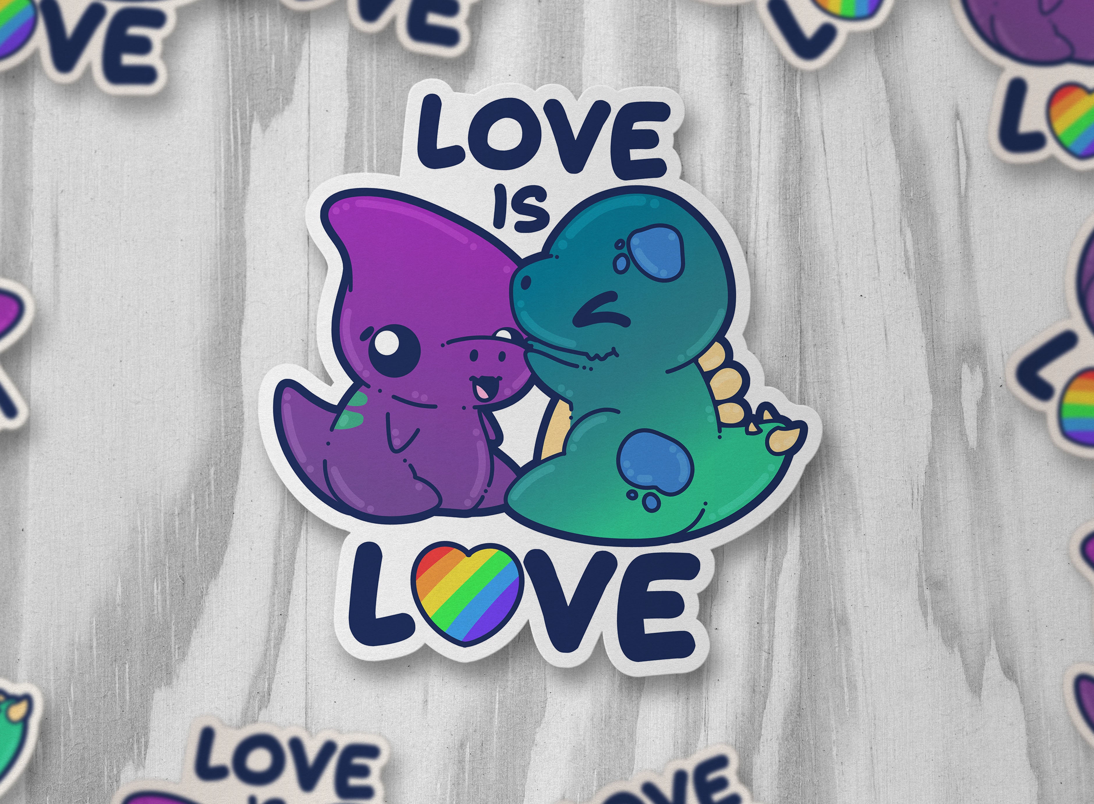 Love is Love - ChubbleGumLLC