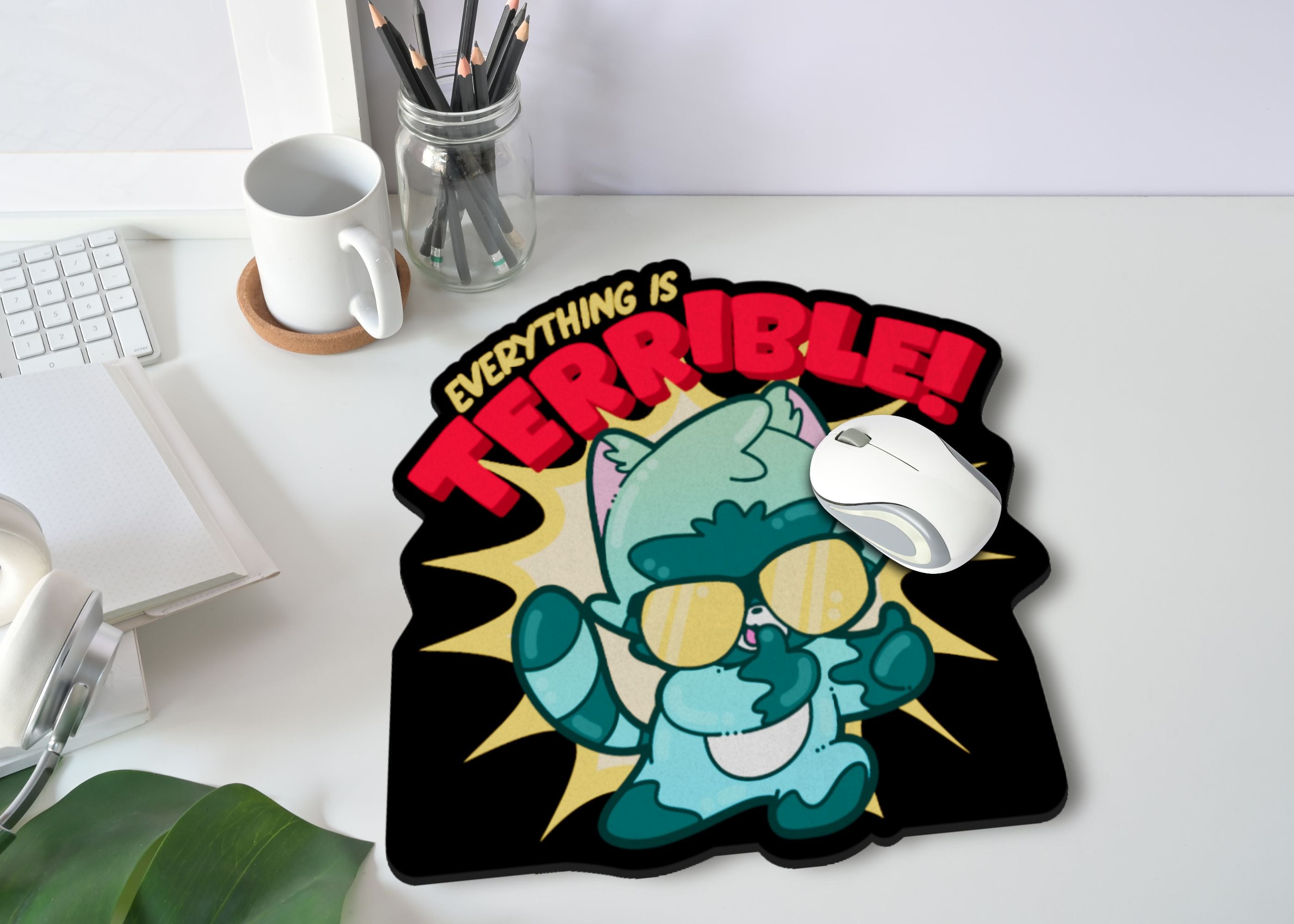 Mouse Pad - Everything Is Terrible