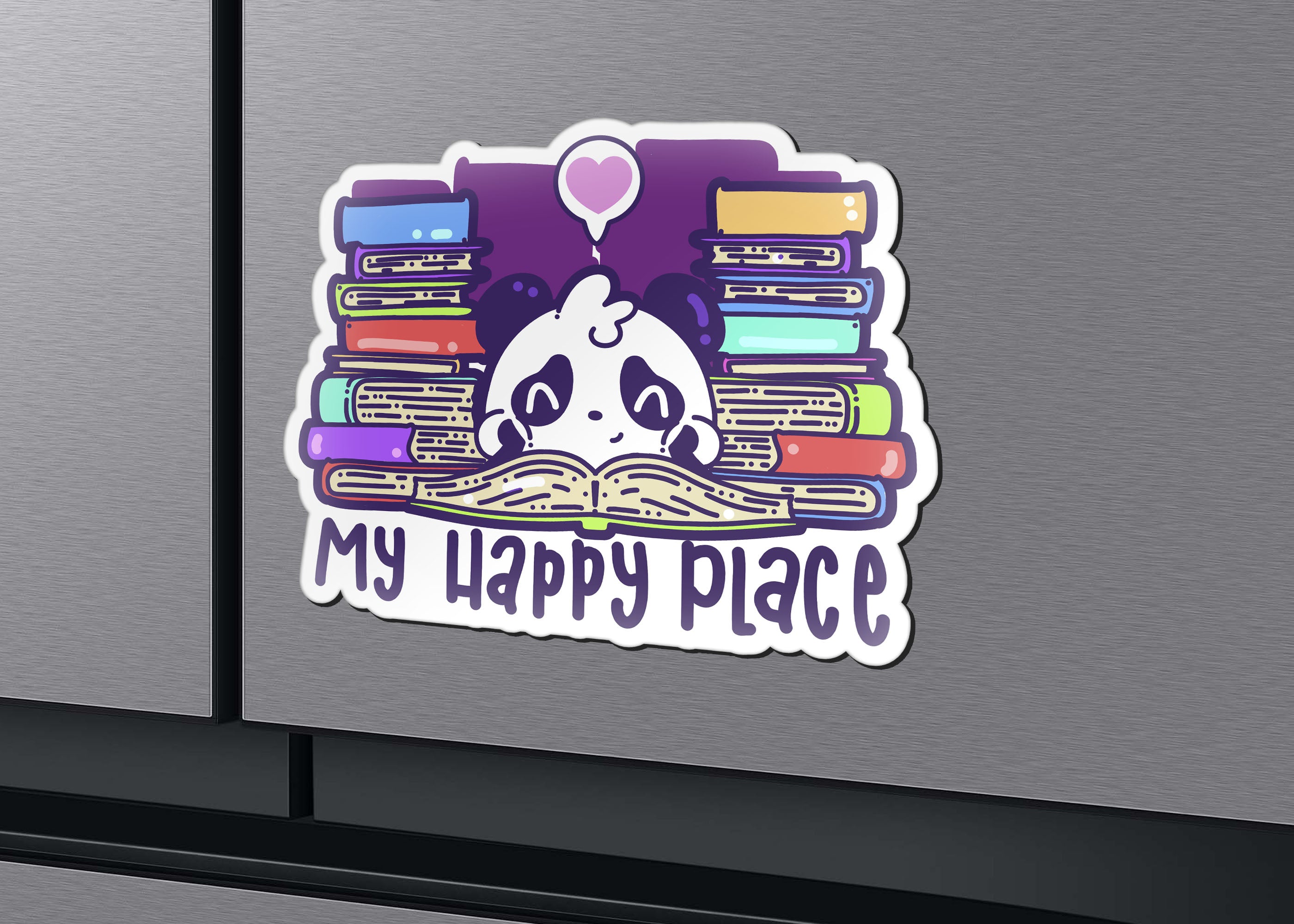 Magnet - My Happy Place - ChubbleGumLLC