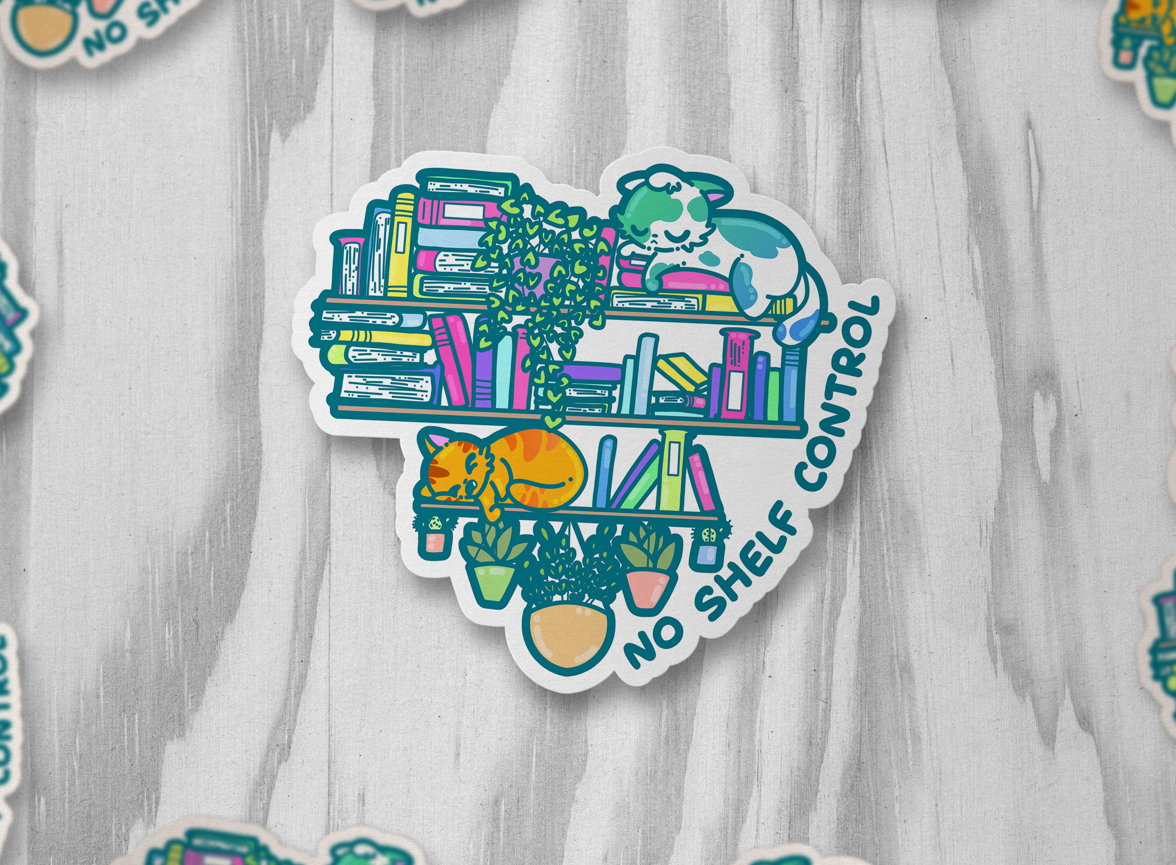 No Shelf Control - ChubbleGumLLC