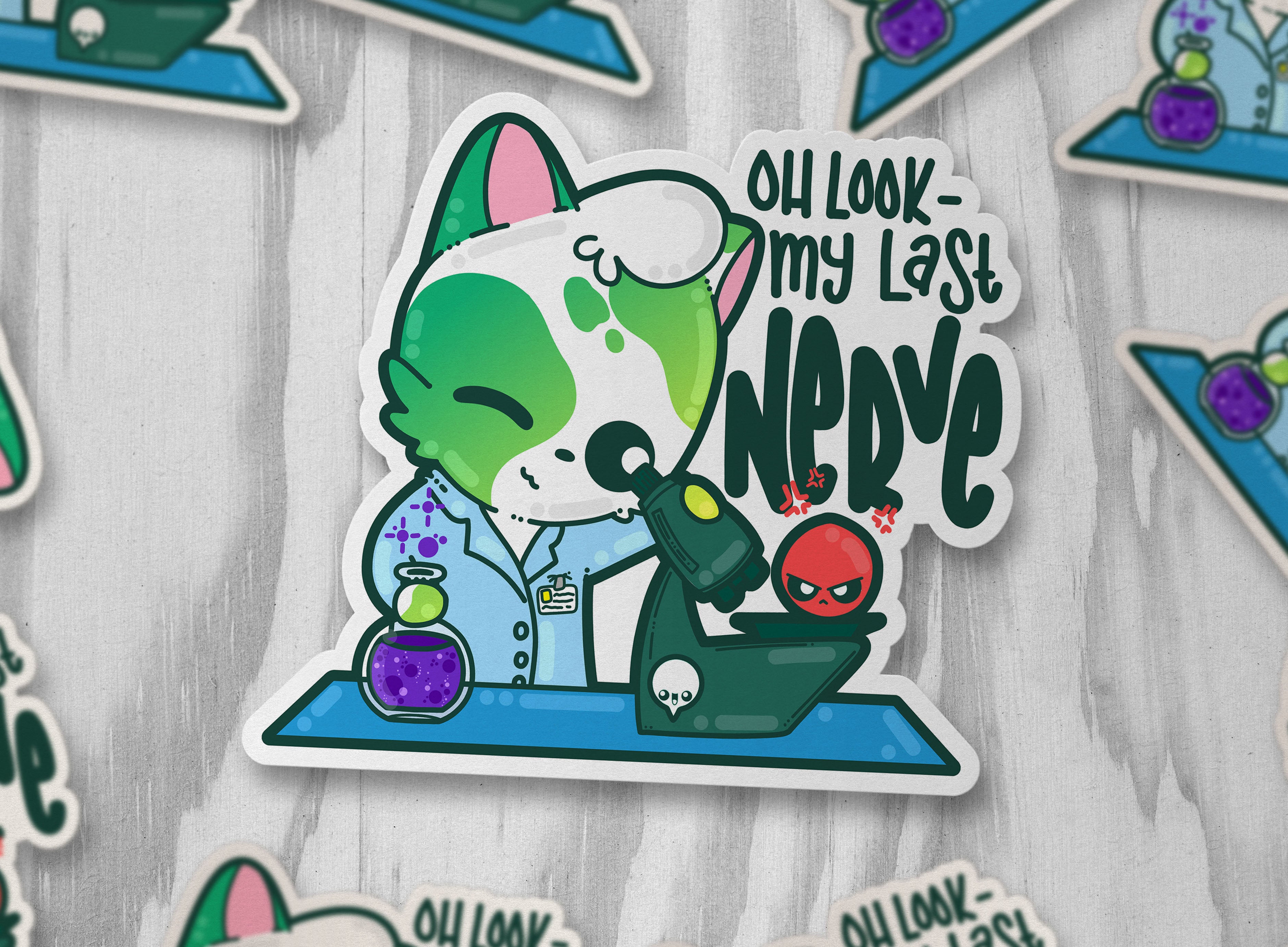 My Last Nerve - ChubbleGumLLC