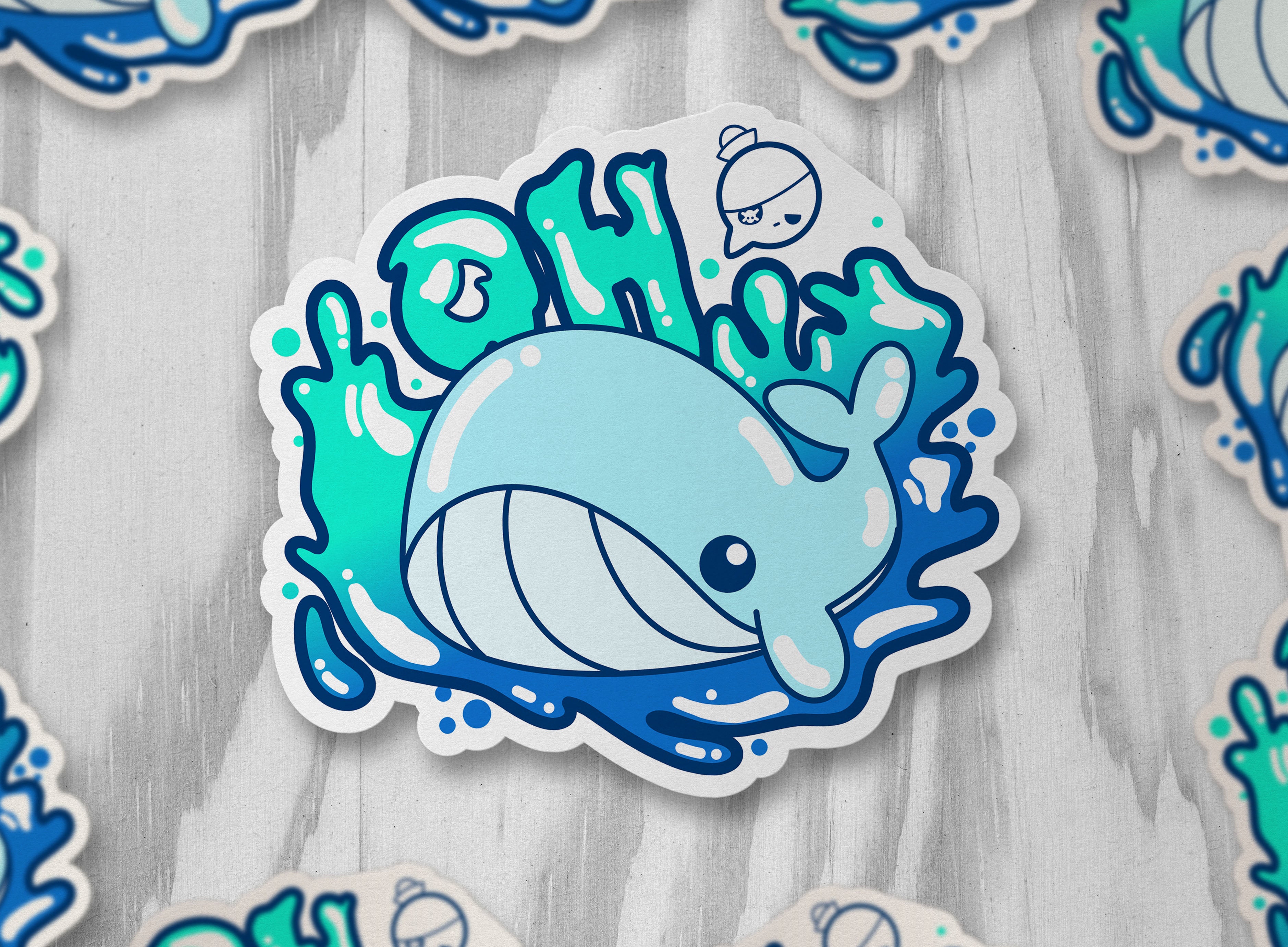 Oh Whale - ChubbleGumLLC