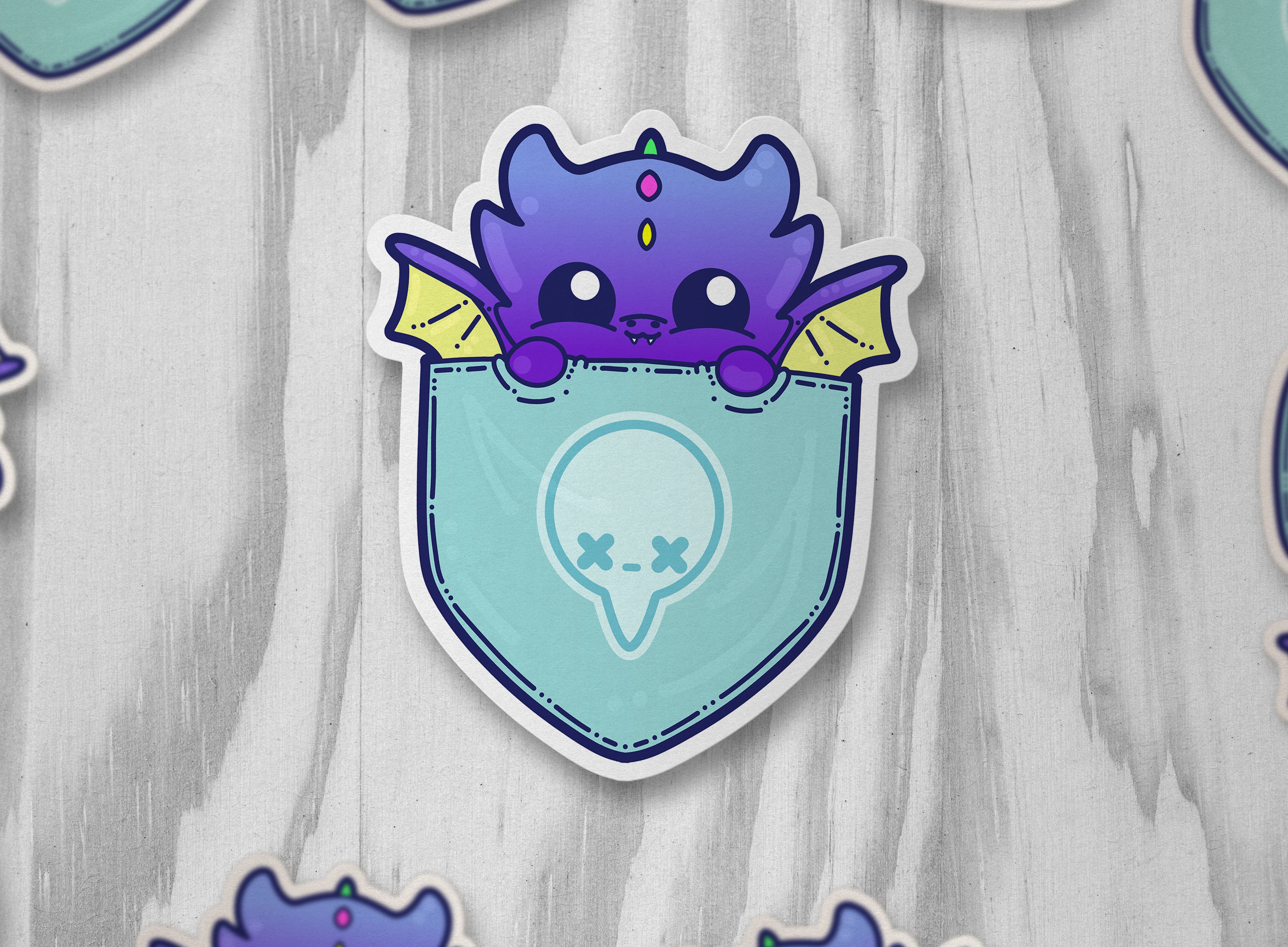 Pocket Dragon - ChubbleGumLLC