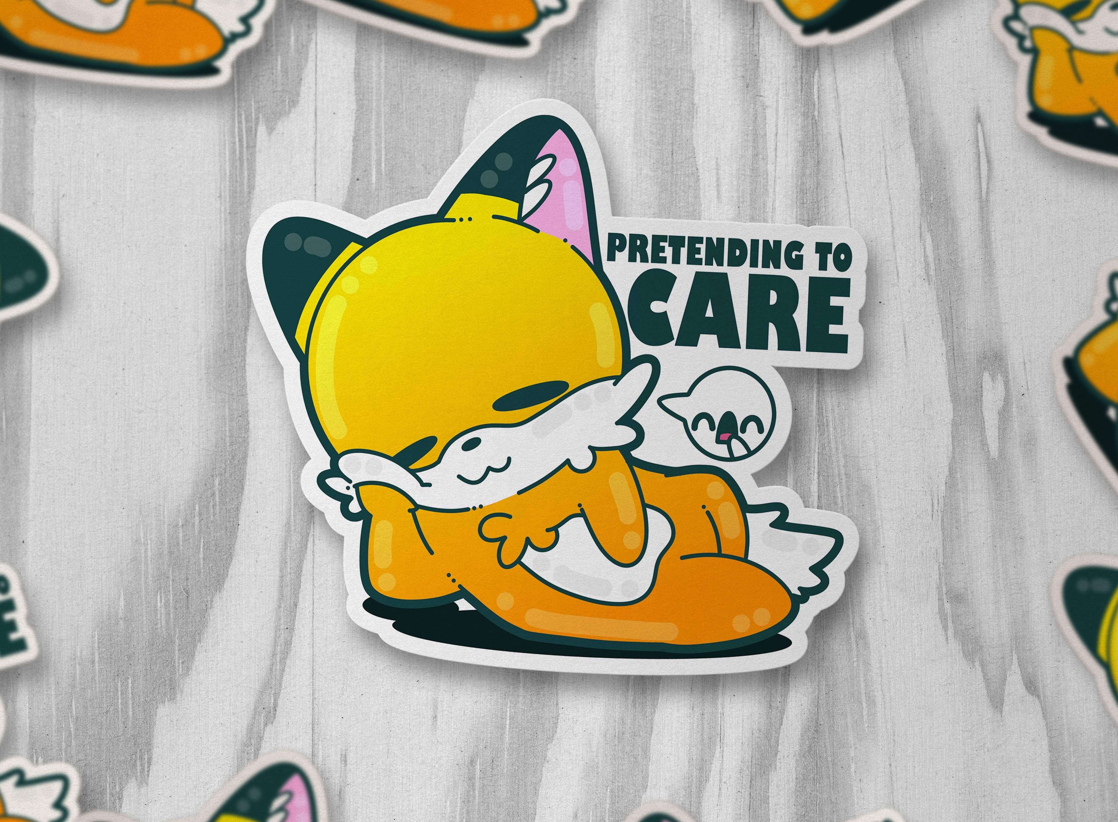 Pretending to Care - ChubbleGumLLC