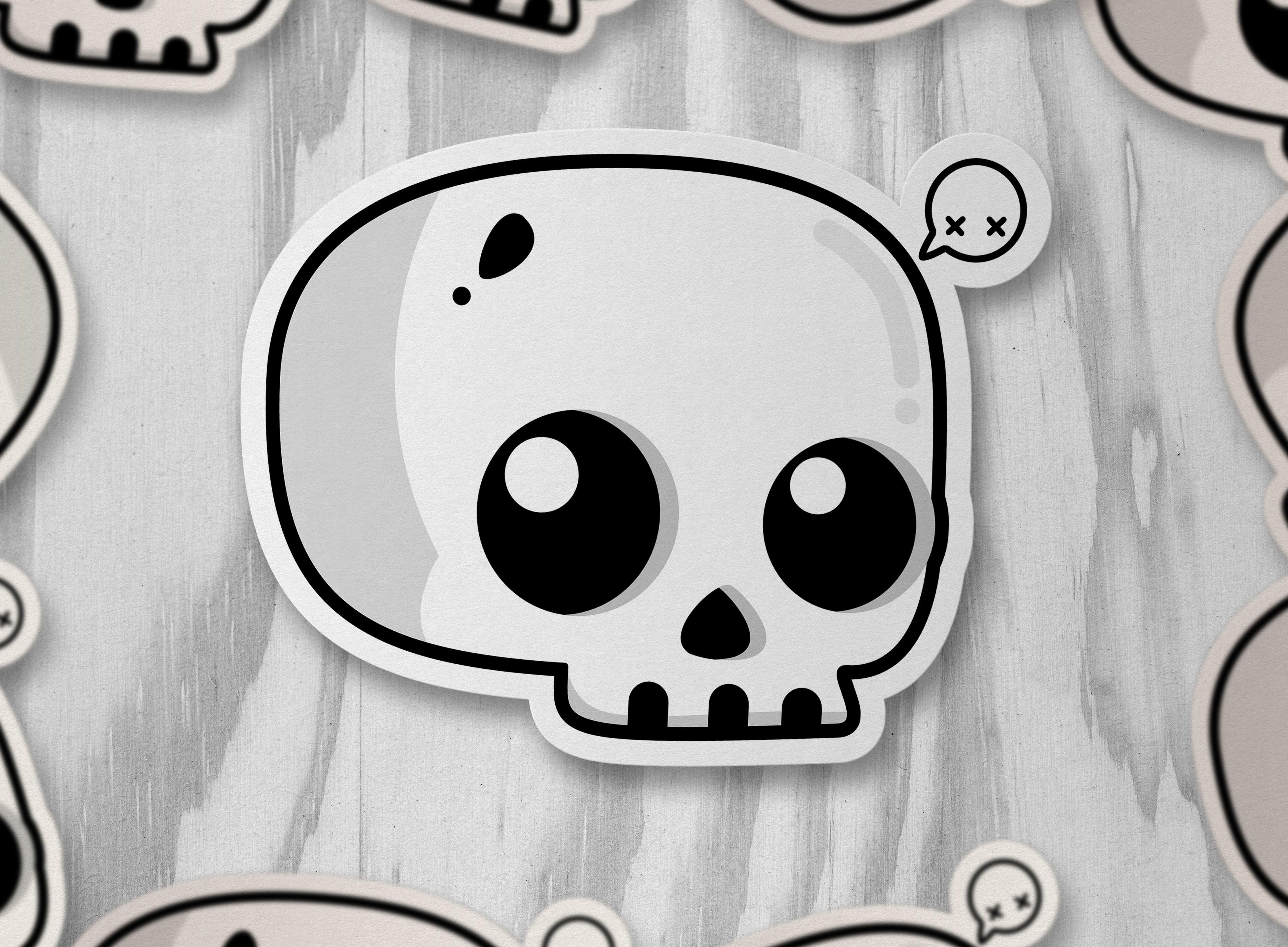 Skull - ChubbleGumLLC