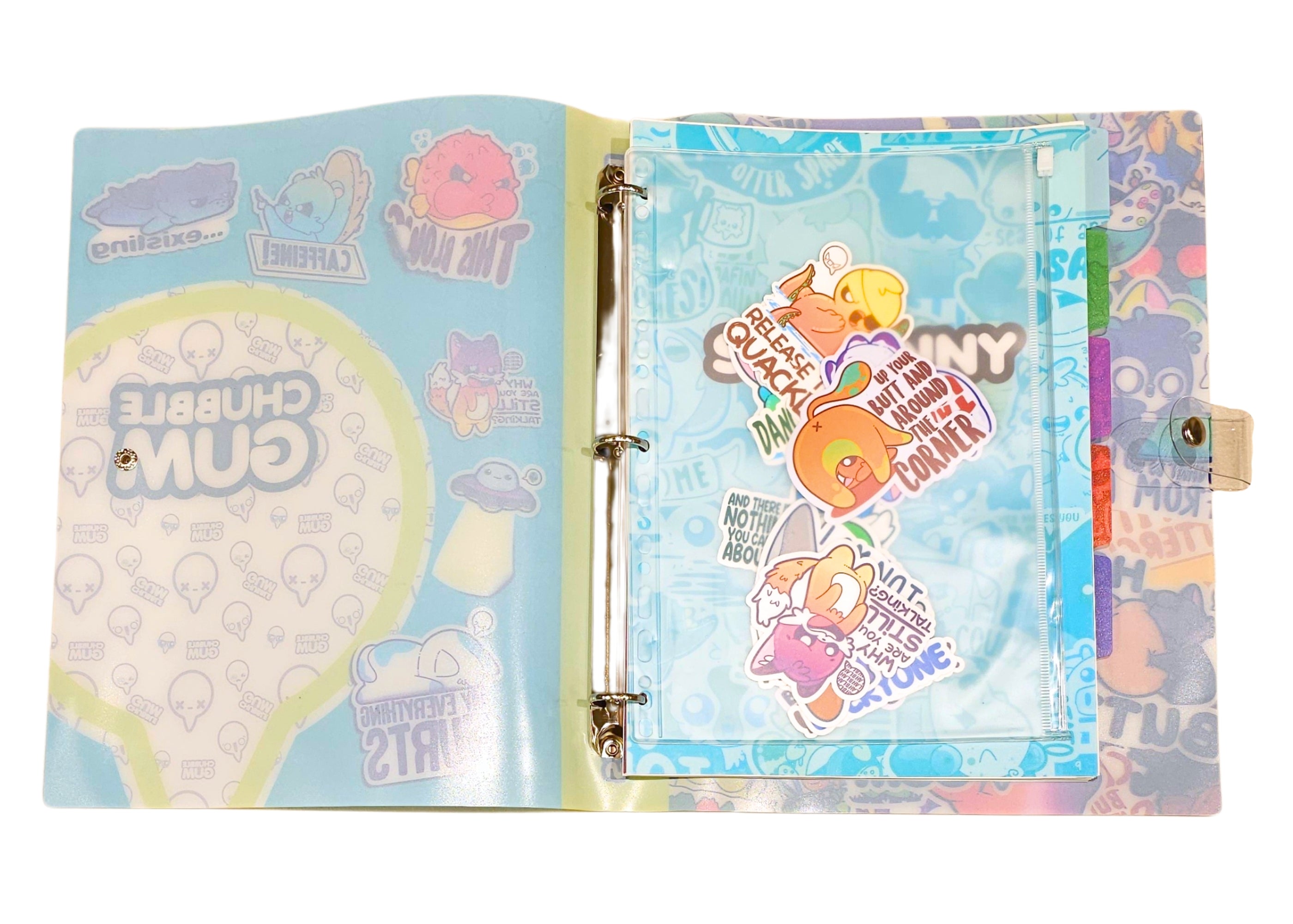 Chubble Gum Sticker Lookbook - ChubbleGumLLC