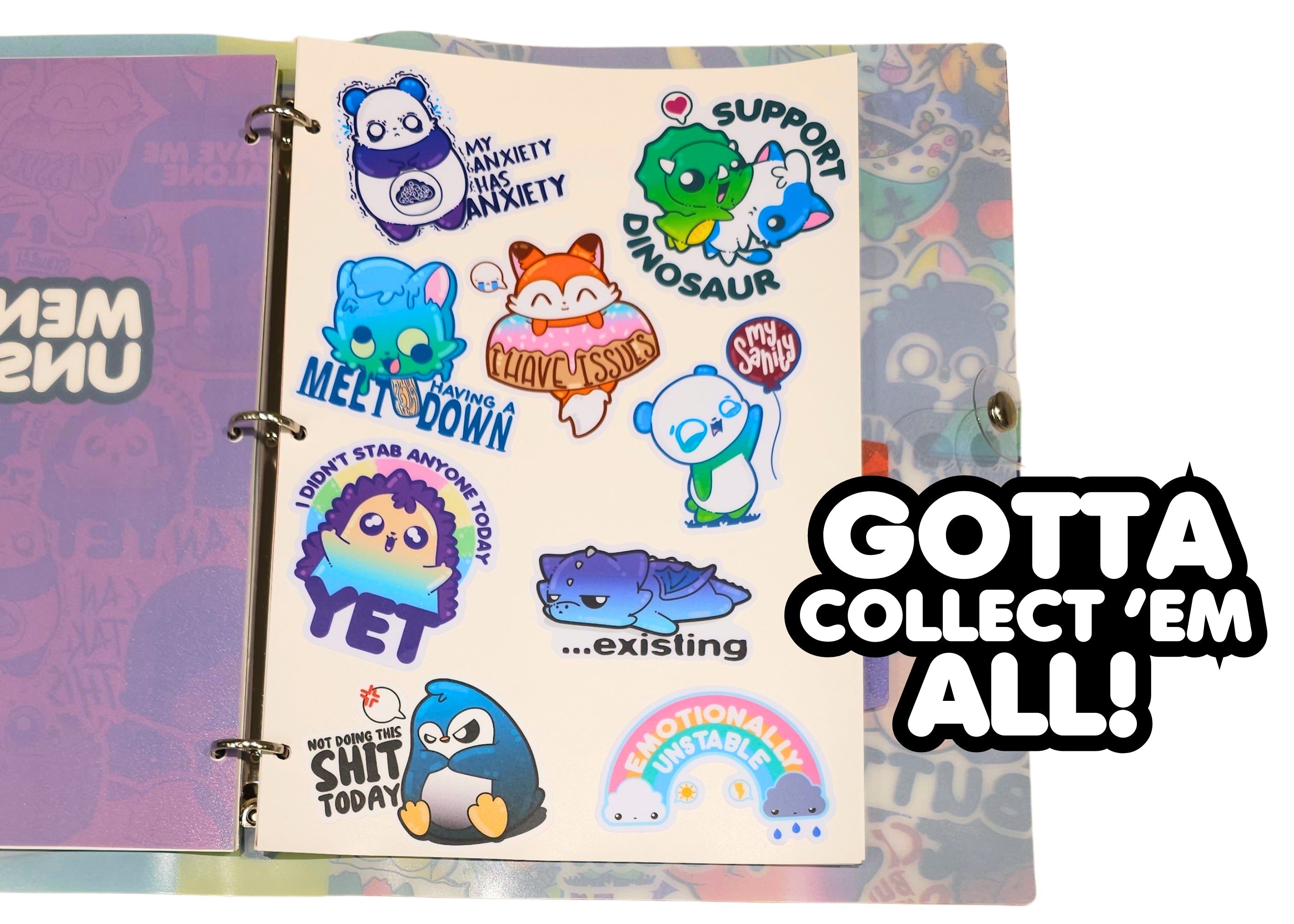 Chubble Gum Sticker Lookbook - ChubbleGumLLC