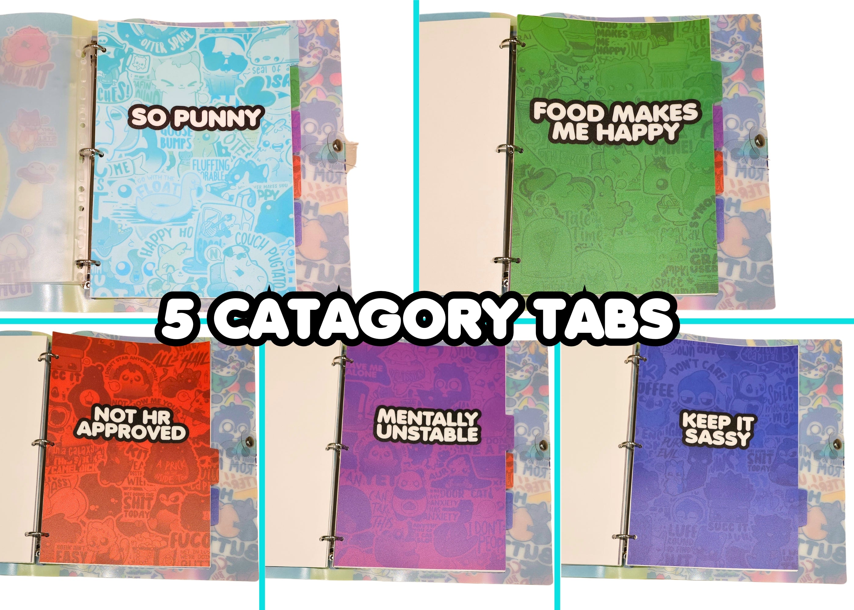 Chubble Gum Sticker Lookbook - ChubbleGumLLC