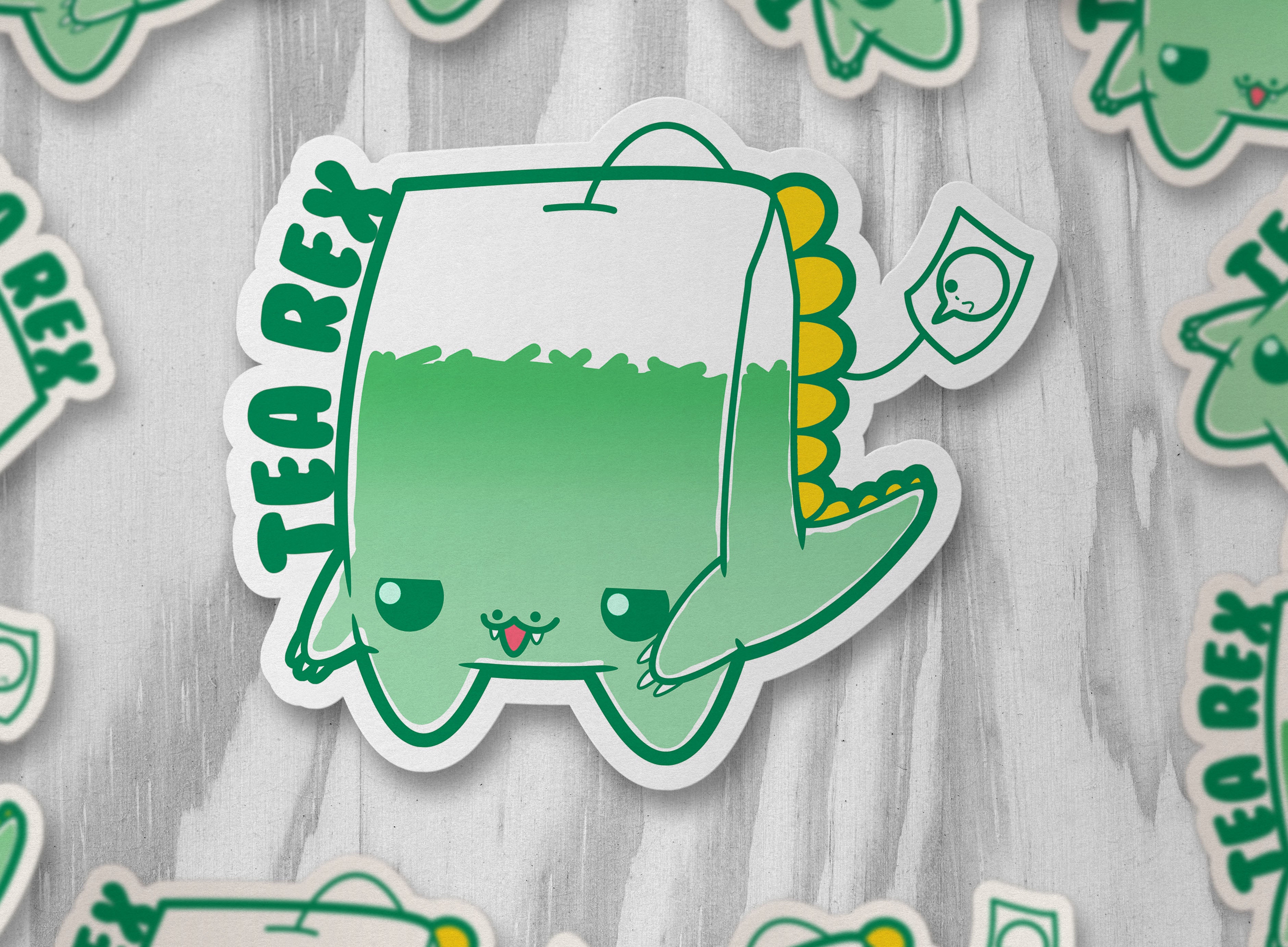 Tea Rex - ChubbleGumLLC