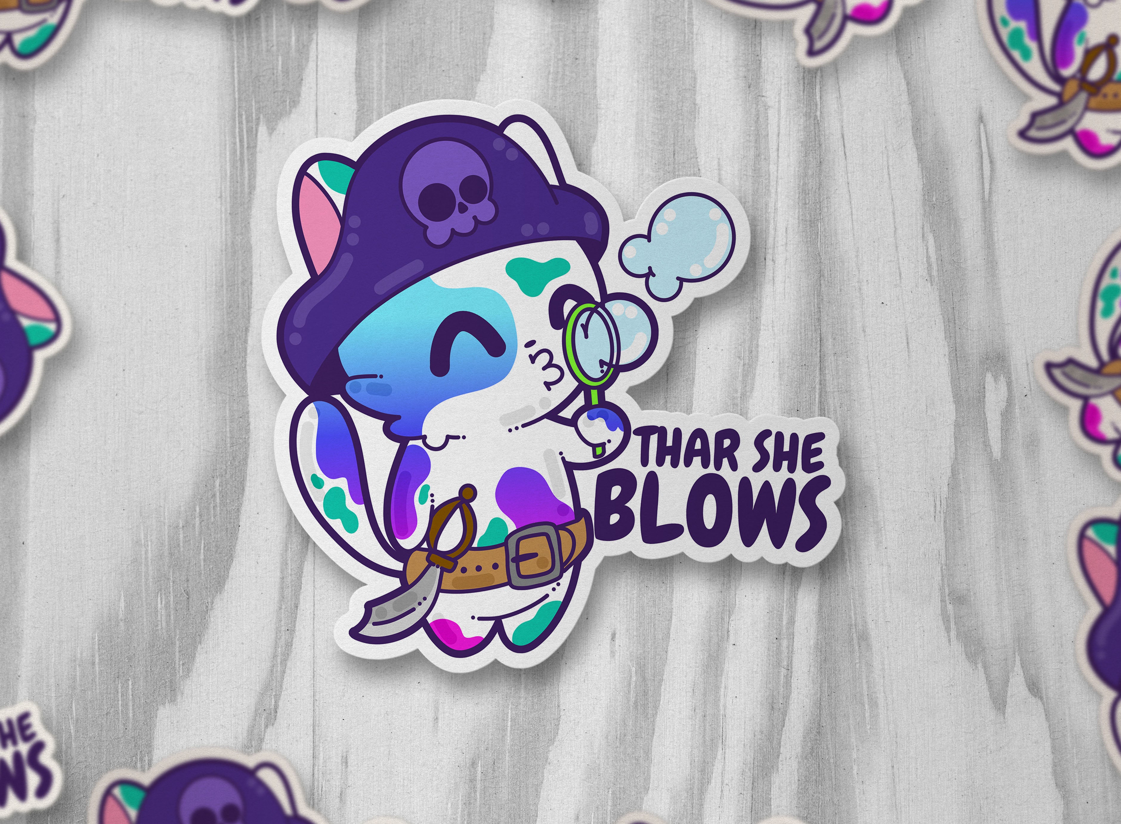 Thar She Blows - ChubbleGumLLC