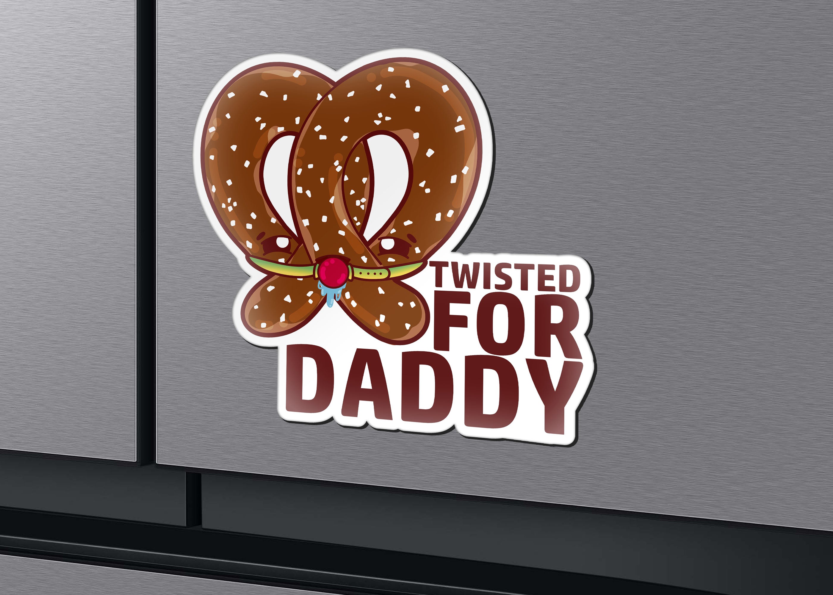Magnet - Twisted for Daddy - ChubbleGumLLC