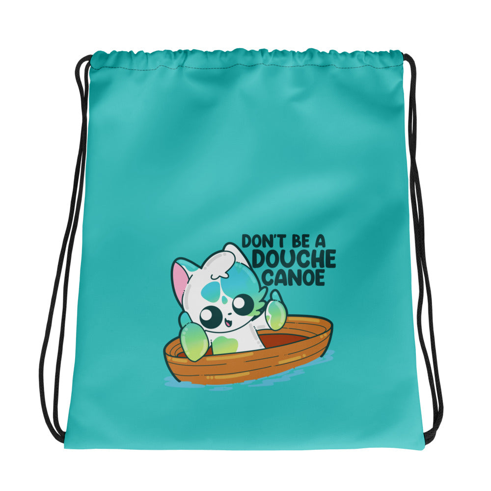 DOUCHE CANOE - Drawstring Bag - ChubbleGumLLC