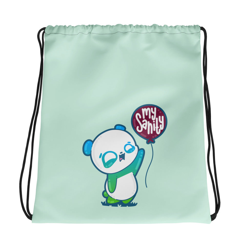MY SANITY - Drawstring Bag - ChubbleGumLLC