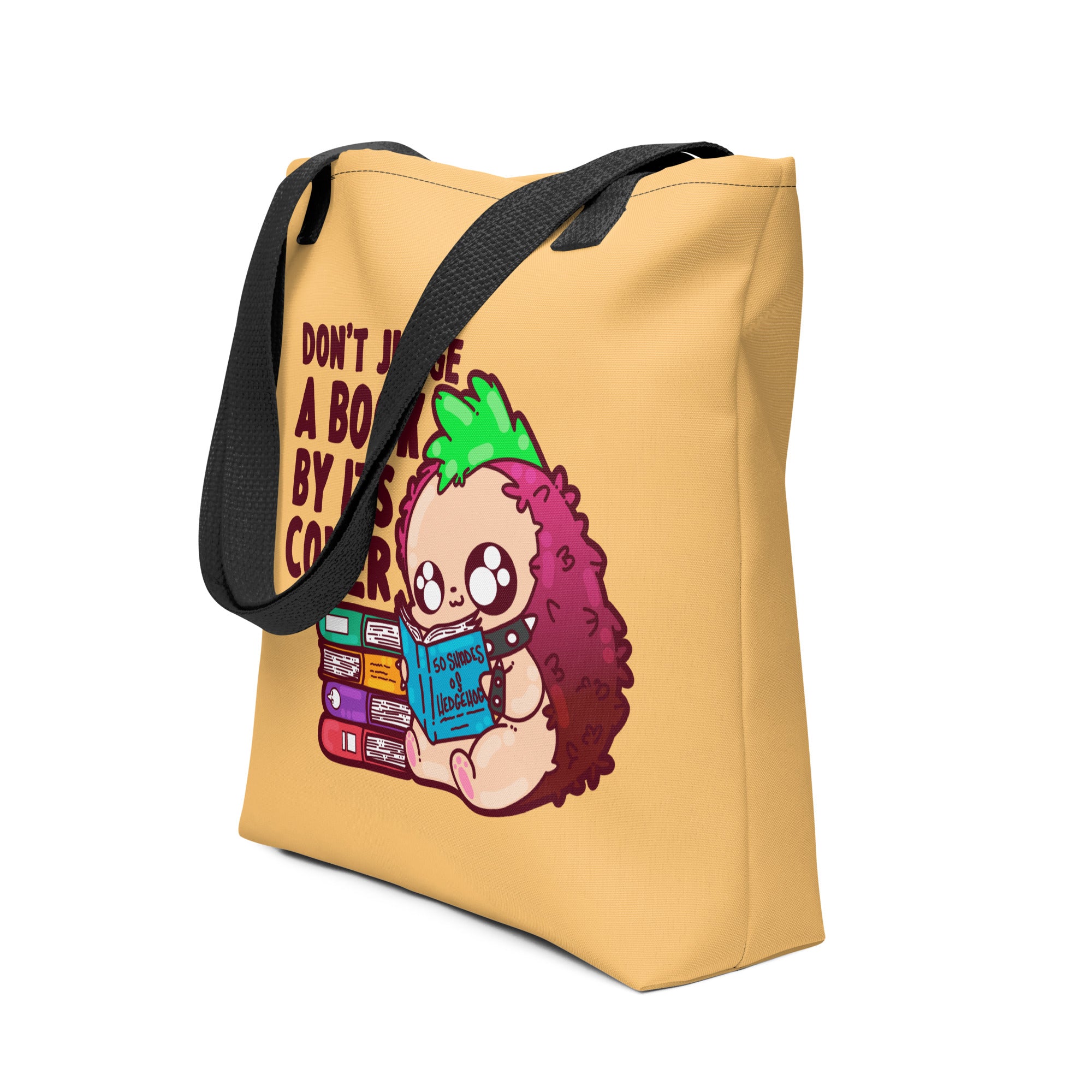 DONT JUDGE A BOOK - Tote Bag - ChubbleGumLLC