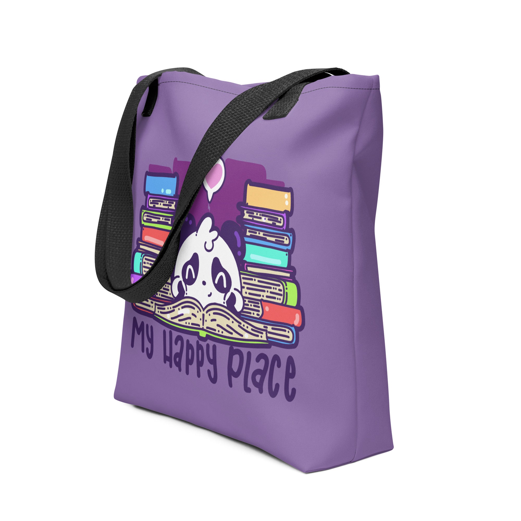 MY HAPPY PLACE - Tote Bag - ChubbleGumLLC