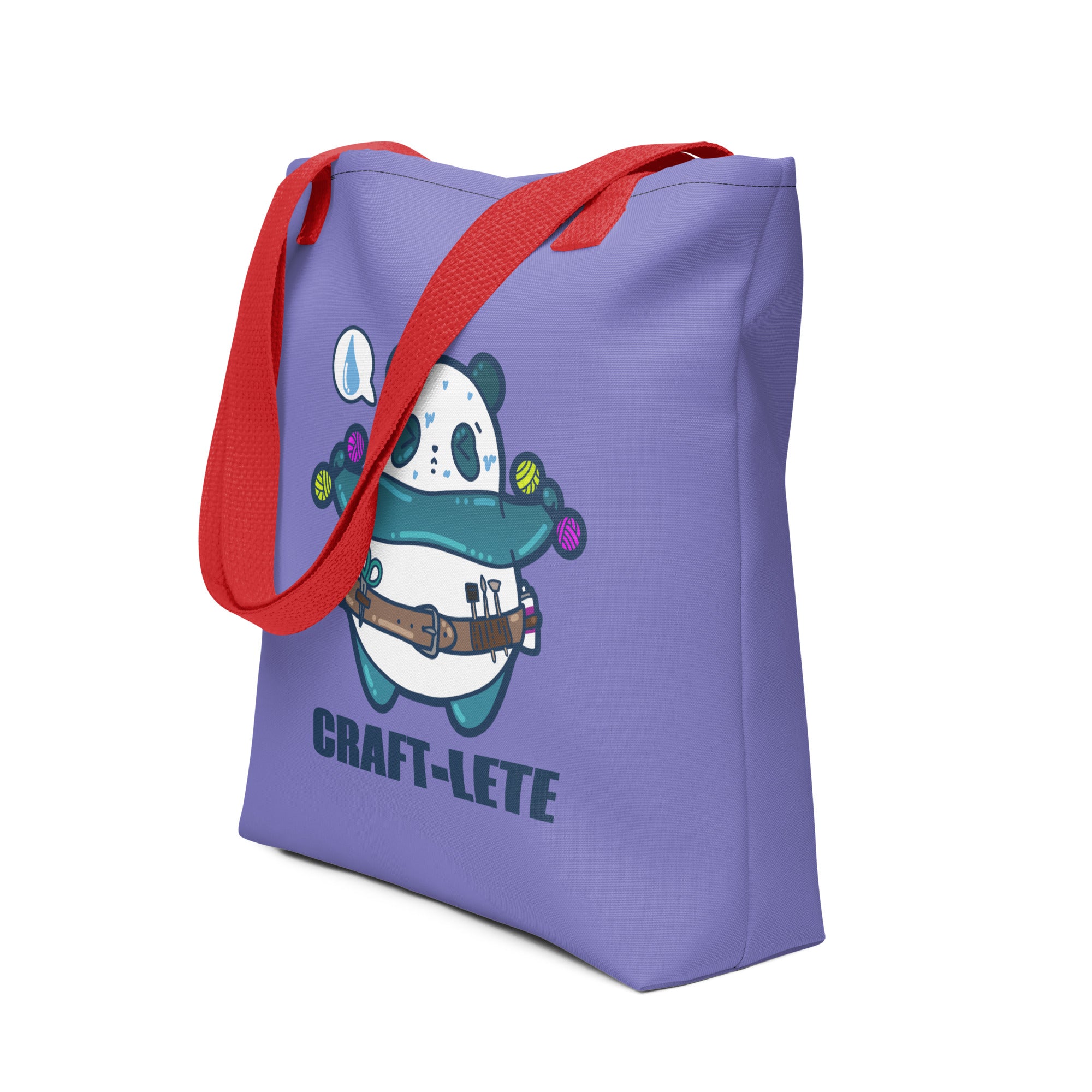CRAFT-LETE - Tote - ChubbleGumLLC