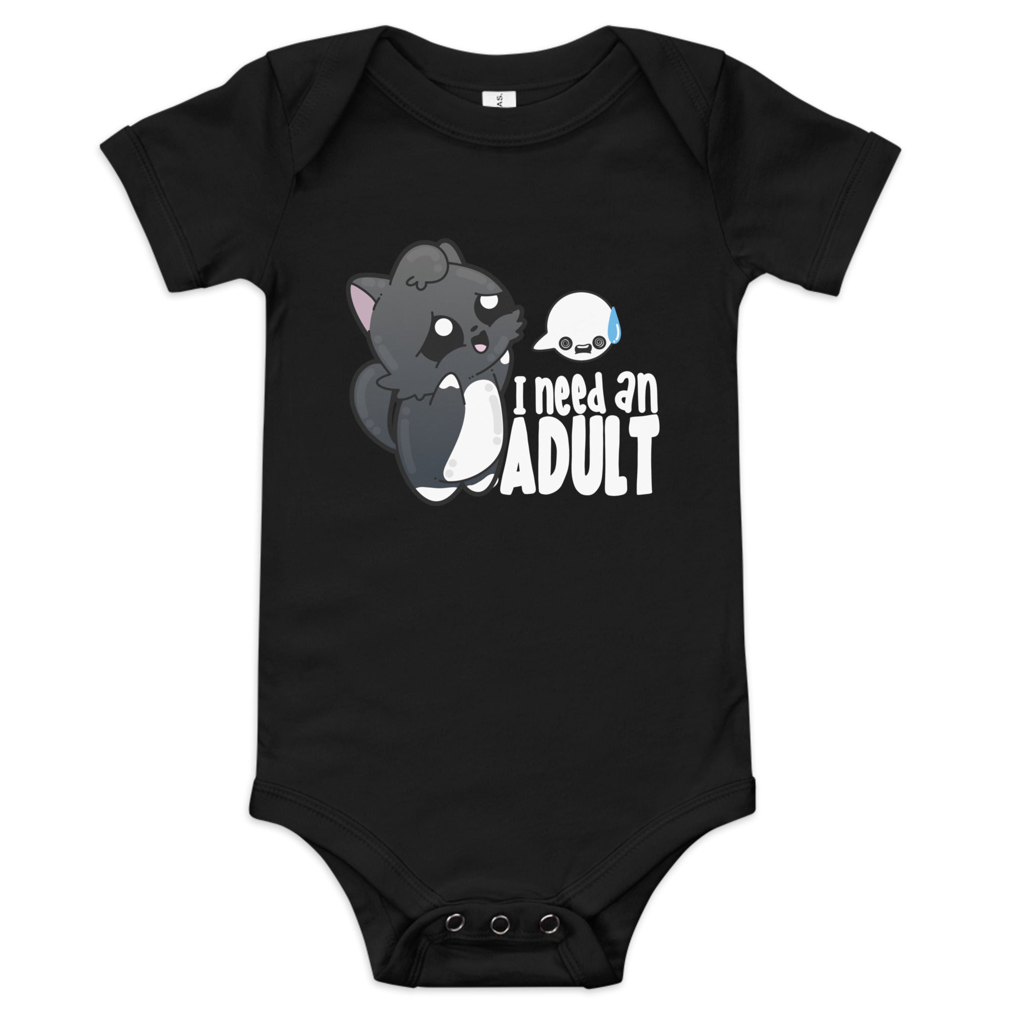 I NEED AN ADULT - Onesie - ChubbleGumLLC