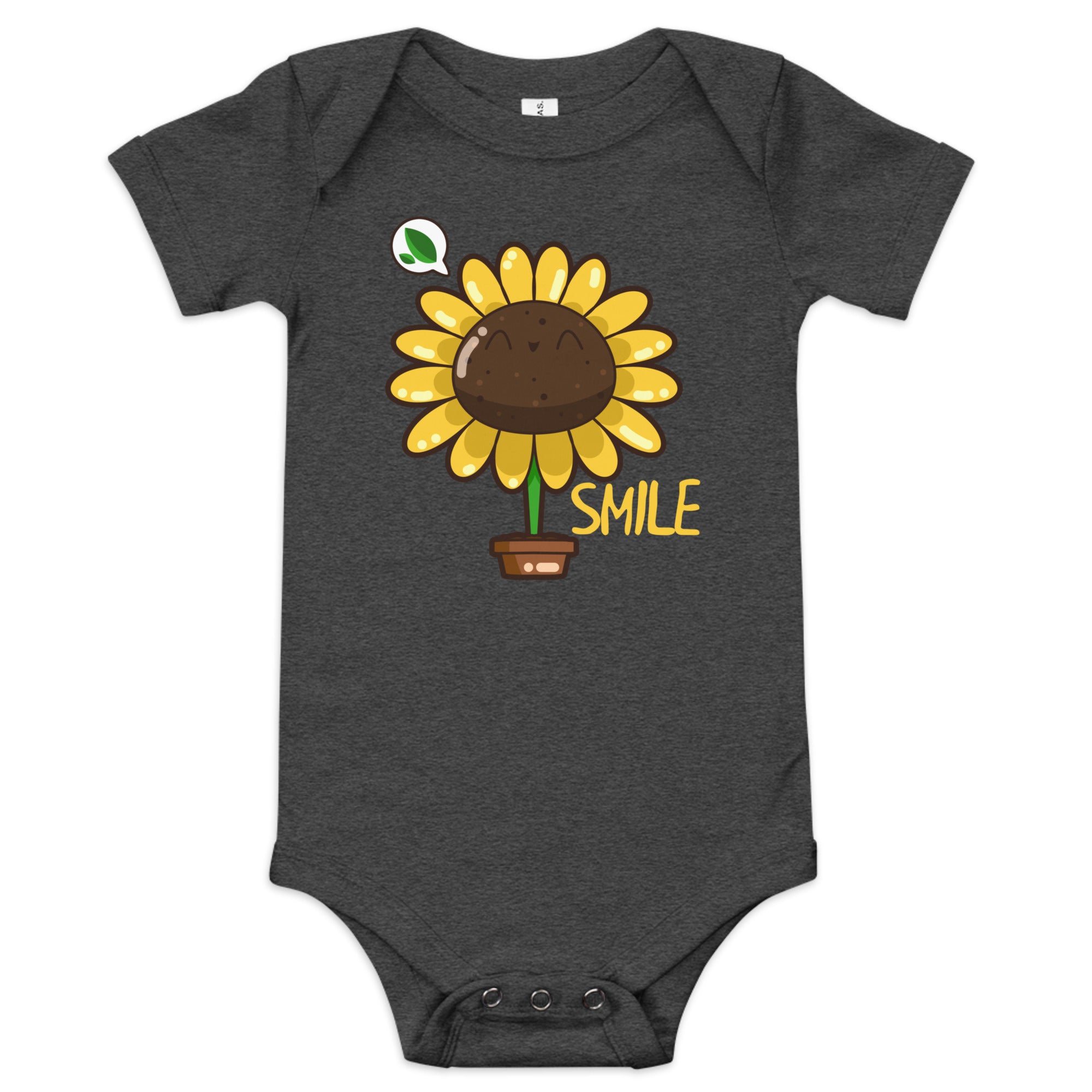 SMILE - Onesie - ChubbleGumLLC