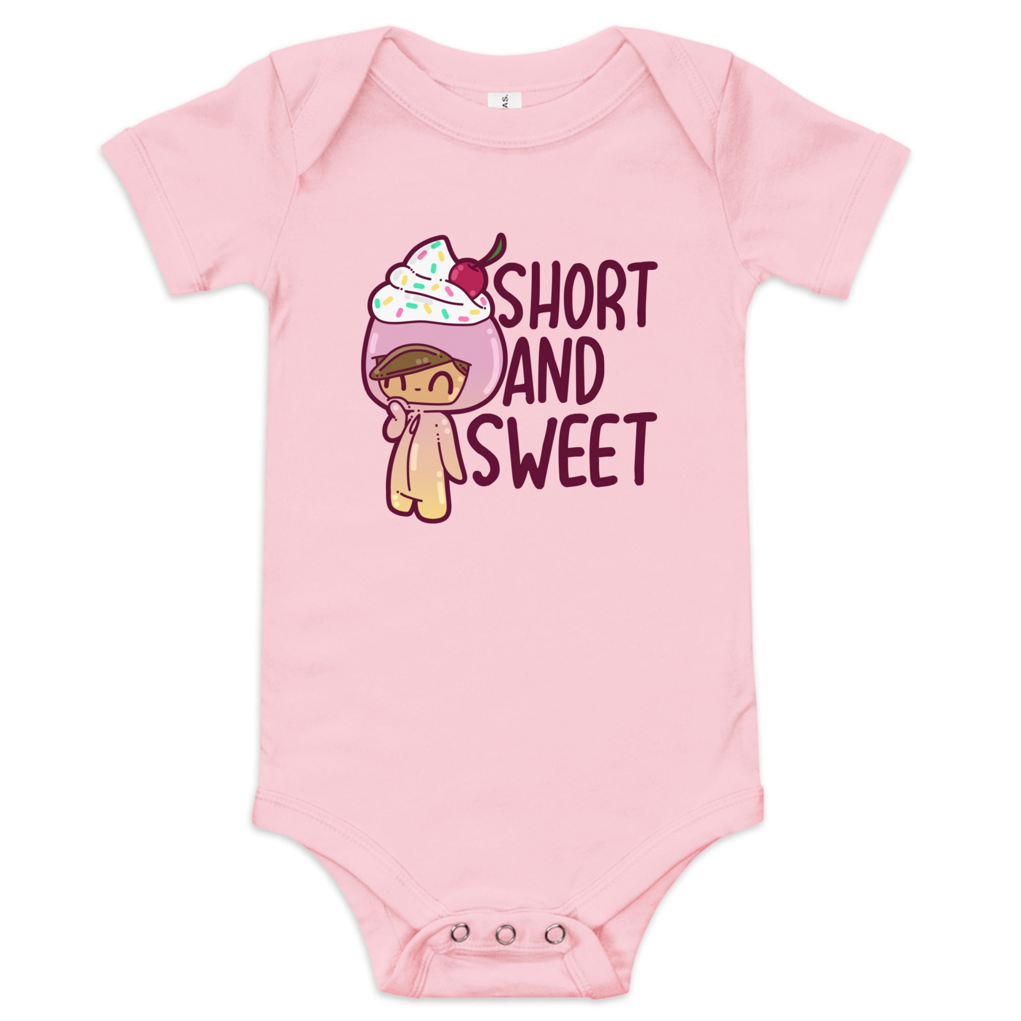 SHORT AND SWEET - Onesie - ChubbleGumLLC