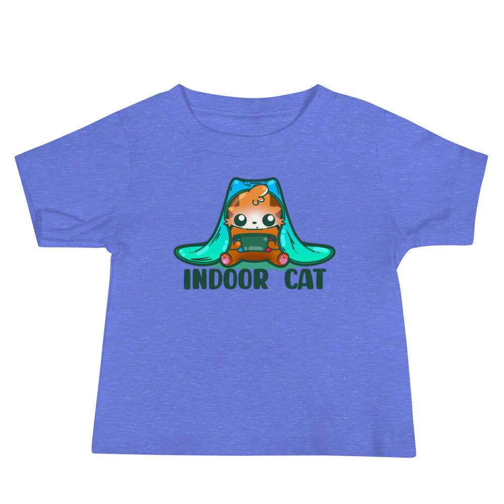 INDOOR CAT - Baby Tee - ChubbleGumLLC