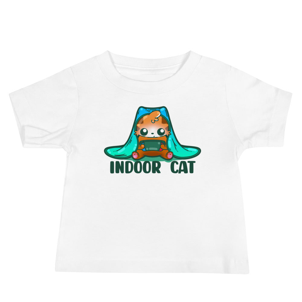 INDOOR CAT - Baby Tee - ChubbleGumLLC