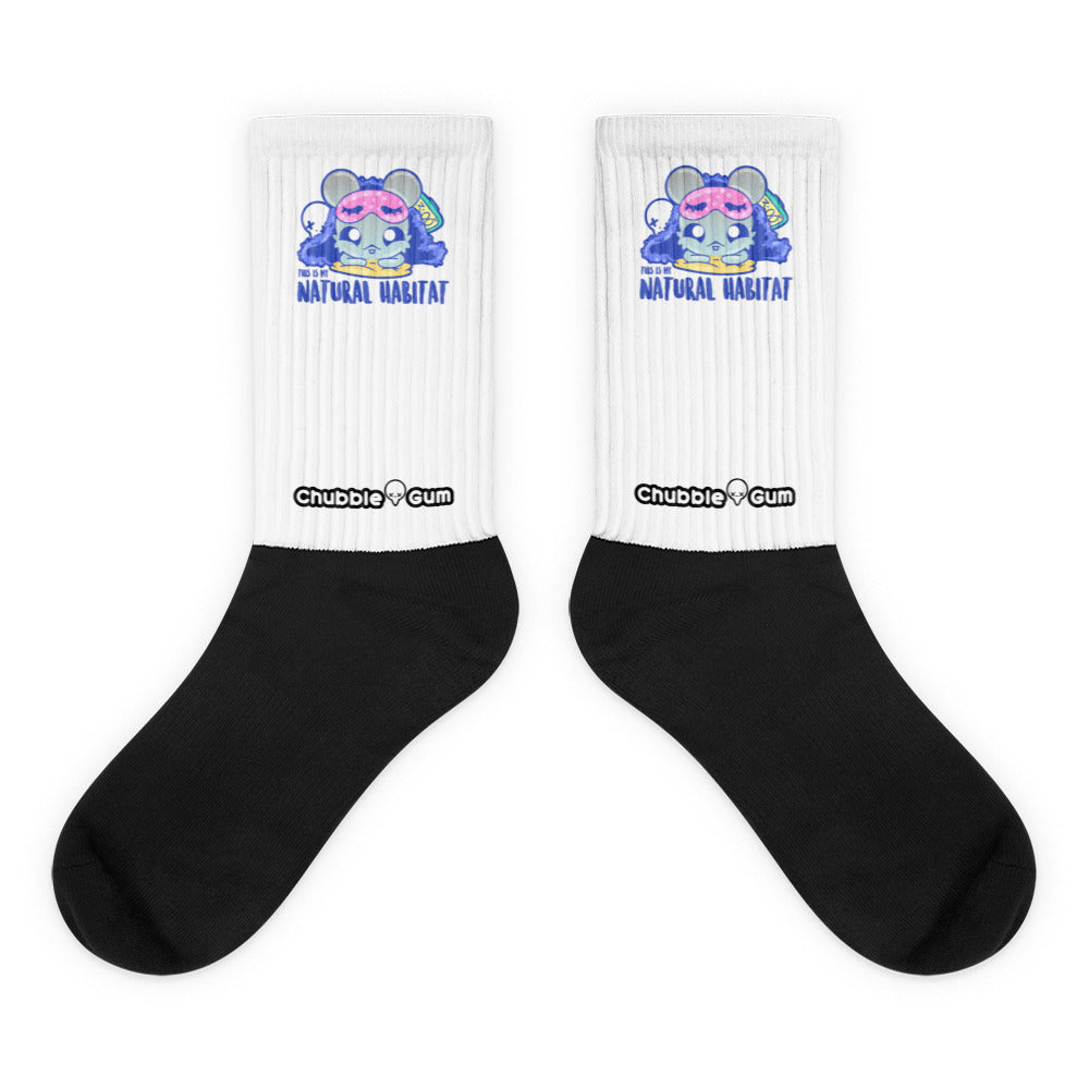 THIS IS MY NATURAL HABITAT - Socks - ChubbleGumLLC