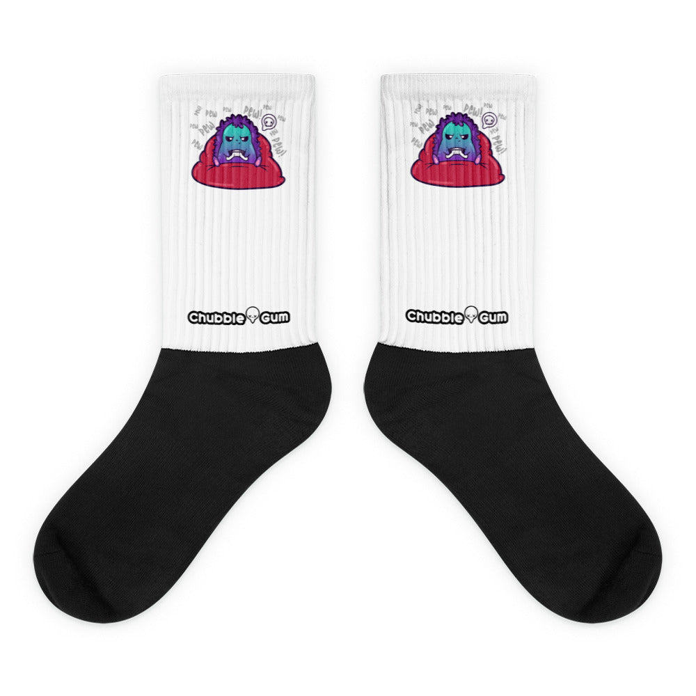 PEW PEW - Socks - ChubbleGumLLC