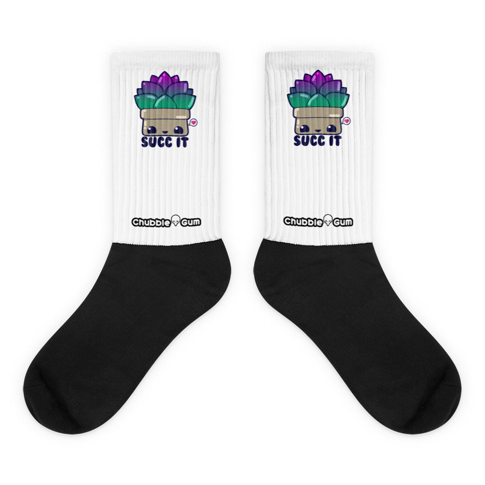 SUCC IT - Socks - ChubbleGumLLC